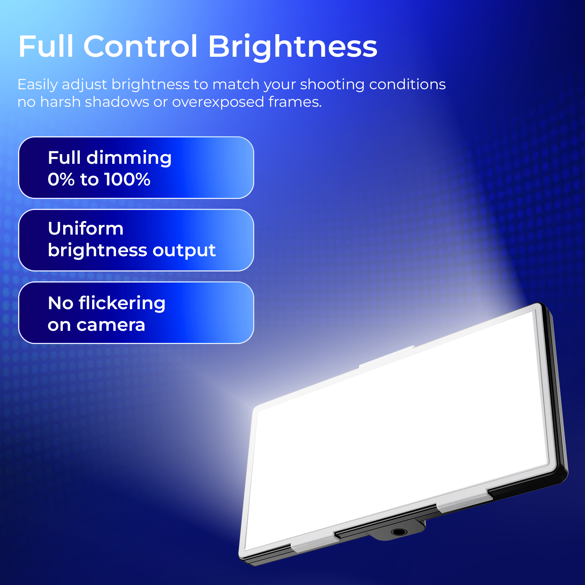 Digitek (LED-D432 Bi) Portable Bi-Color LED Video Light LED-D432Bi (Battery Not Included)