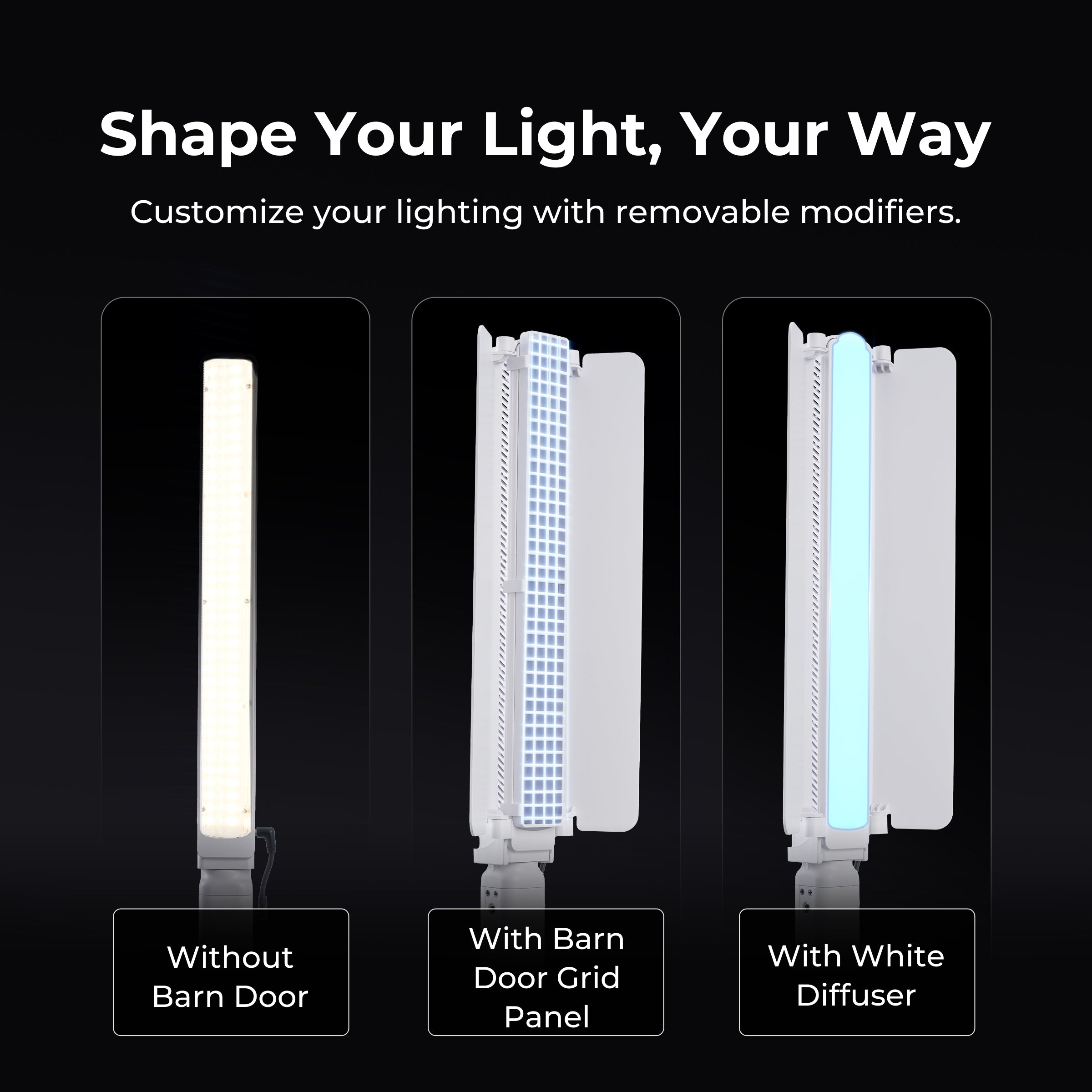 Digitek (DSL-1000 RGB) Stick Light Portable Handheld RGB LED Light Wand 100W DSL-1000 RGB