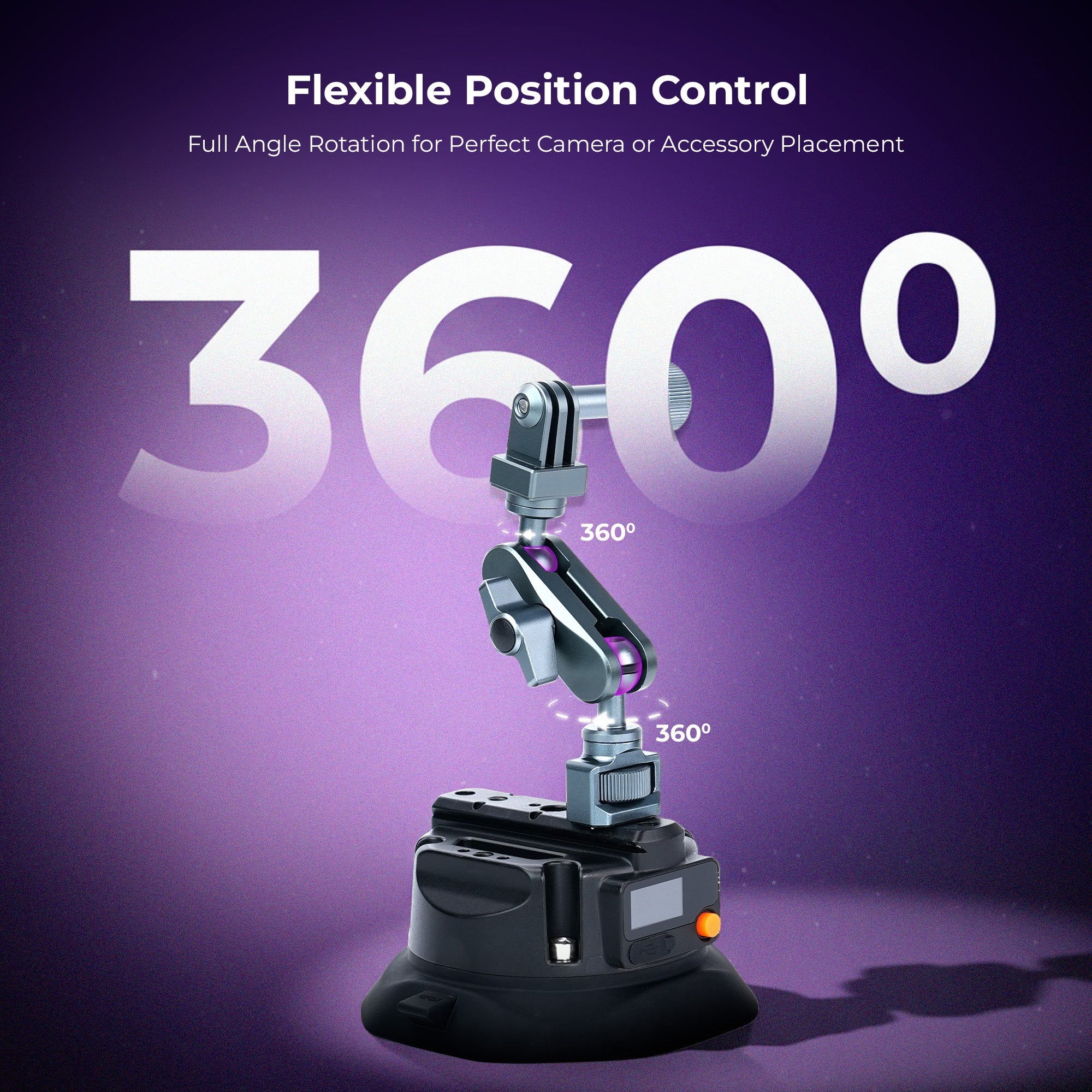 Digitek (DCC 002) Crab Clip Pea Pod Kit, Cold Shoe, NATO Rail, GoPro Adapter, ARRI Locating Pin & Standard 1/4'' Nut for Action Cameras, Cam Cages, DSLR, GoPro & Phone Mounting Clip Accessories