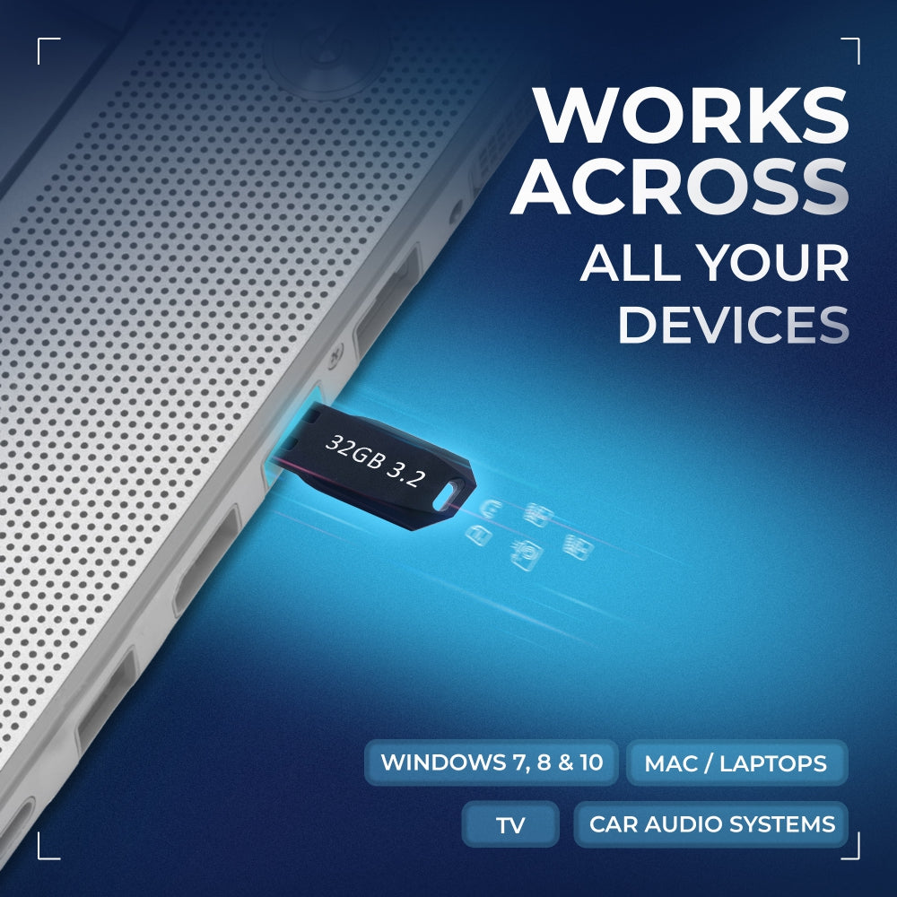 Digitek (Dud 3.2P 32GB) High-Speed USB 3.2 Pen Drive, Plug & Play, X-Ray & Magnetic Resistant, Durable Plastic Body – Compatible with Windows & Mac OS