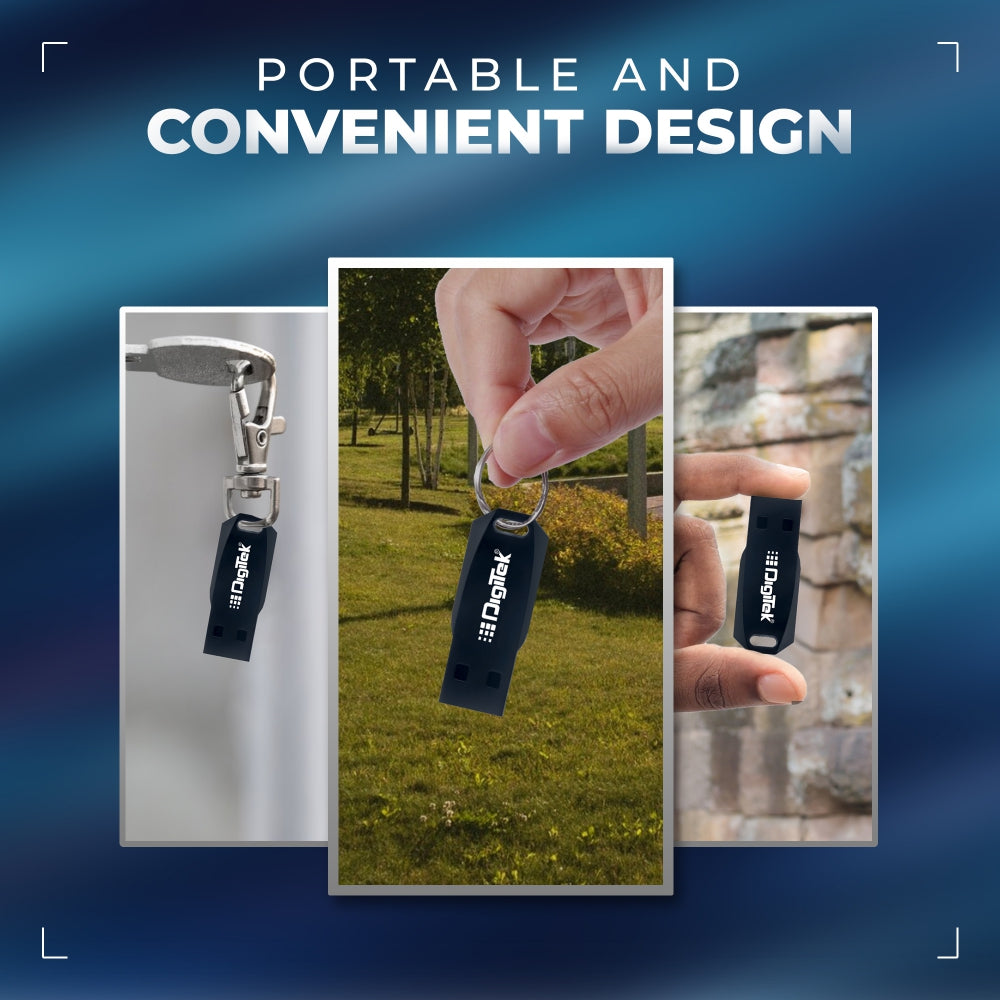 Digitek (Dud 3.2P 32GB) High-Speed USB 3.2 Pen Drive, Plug & Play, X-Ray & Magnetic Resistant, Durable Plastic Body – Compatible with Windows & Mac OS