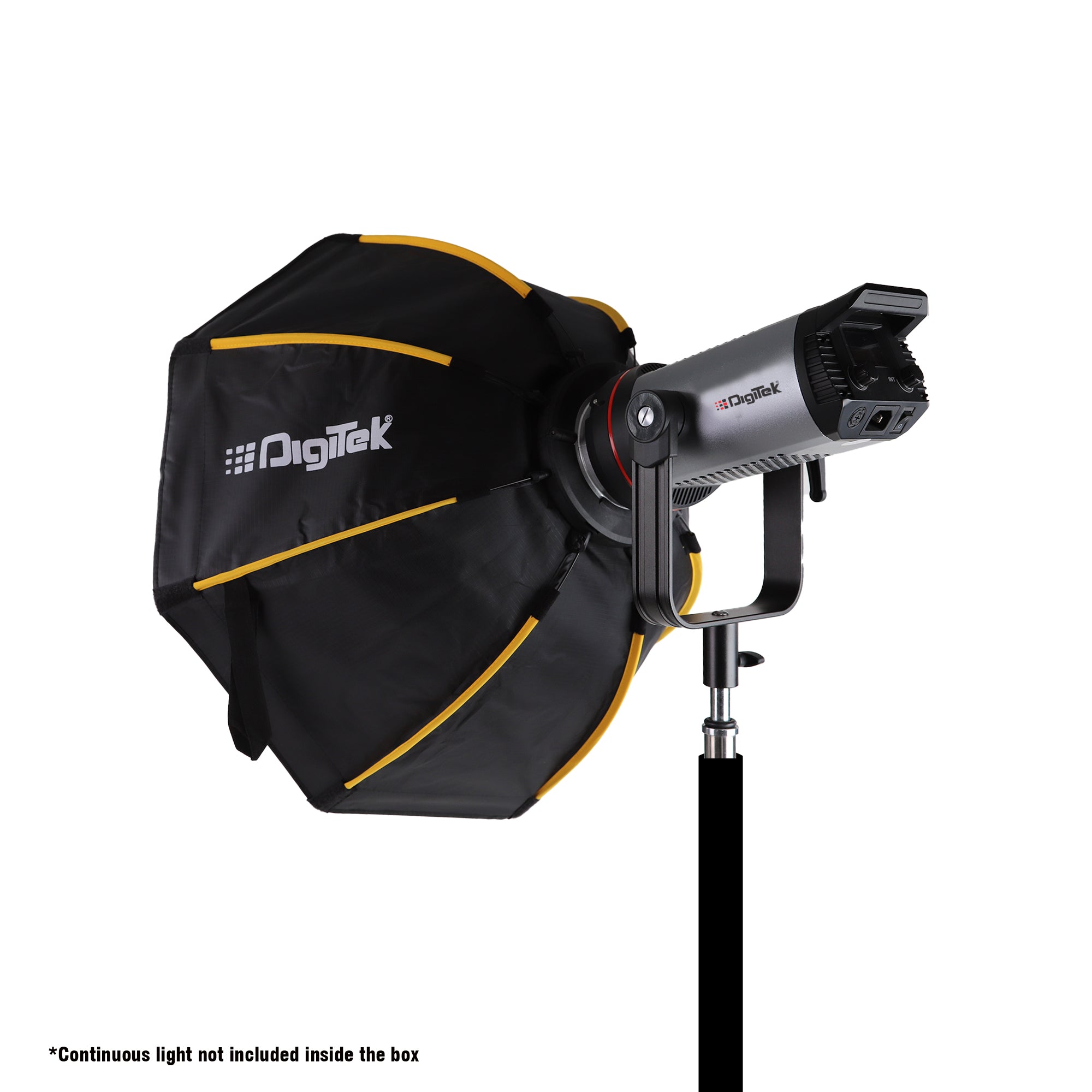 Digitek (DSB-65 Bowens) Octagon Soft Box with Bowens Mount Lightweight & Portable Soft Box Comes with Diffuser Sheets | Carrying Case. DSB-65 Bowens