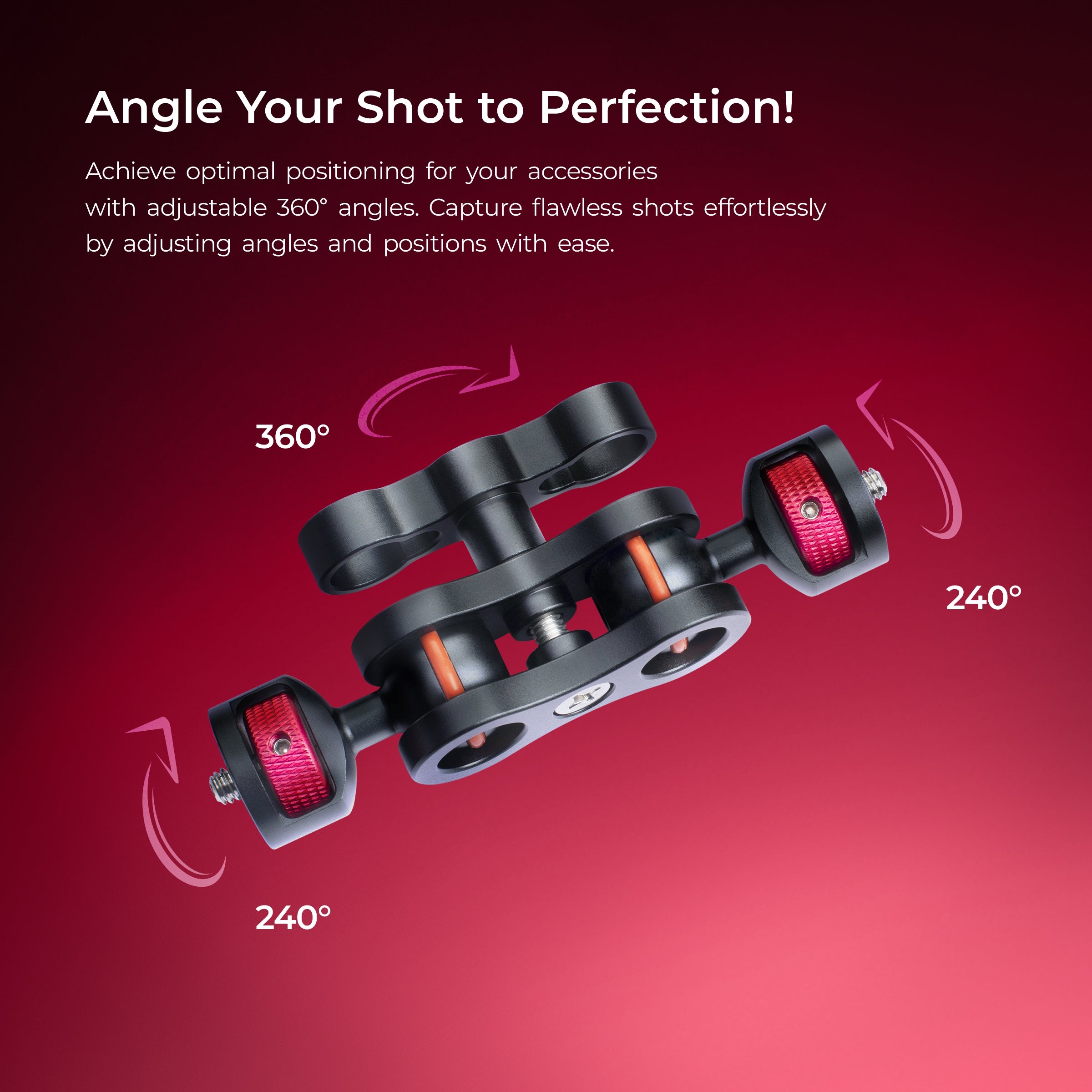 Digitek (MA-1) Magic Arm Double Ball Head MA-1