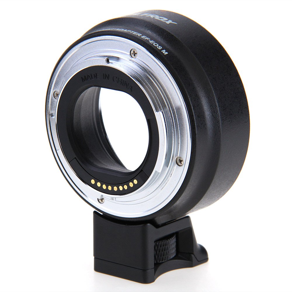 Viltrox Mount Adapter for Canon EOS M, EOS M2 Compact System Digital Camera and Canon EF Lenses (Replacement for Canon EF-EOS M Mount Adapter)