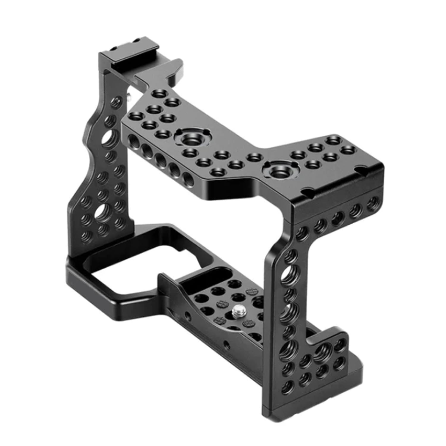 Digitek Camera Cage A7R2/R3/M3/M2/A9 Compatible with Sony A7R2 /A7R3 /A9 /A7M3 /A73 /A72 /A7M2 | Aluminum Form-Fitted Cage with HDMI Cable Clamp & Quick Tripod Mounting - Digitek