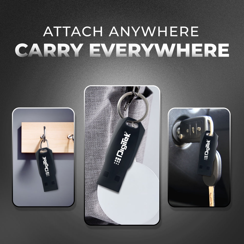 Digitek (Dud 3.2P 64GB) High-Speed USB 3.2 Pen Drive, Plug & Play, X-Ray & Magnetic Resistant, Durable Plastic Body – Compatible with Windows & Mac OS