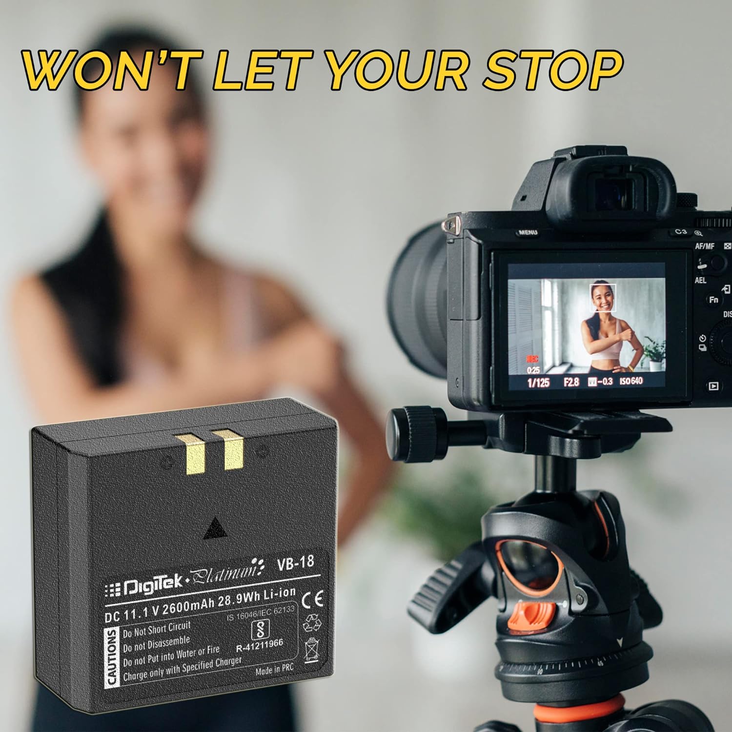 Digitek (PlatinumVB-18) Battery for Godox Flash - Digitek