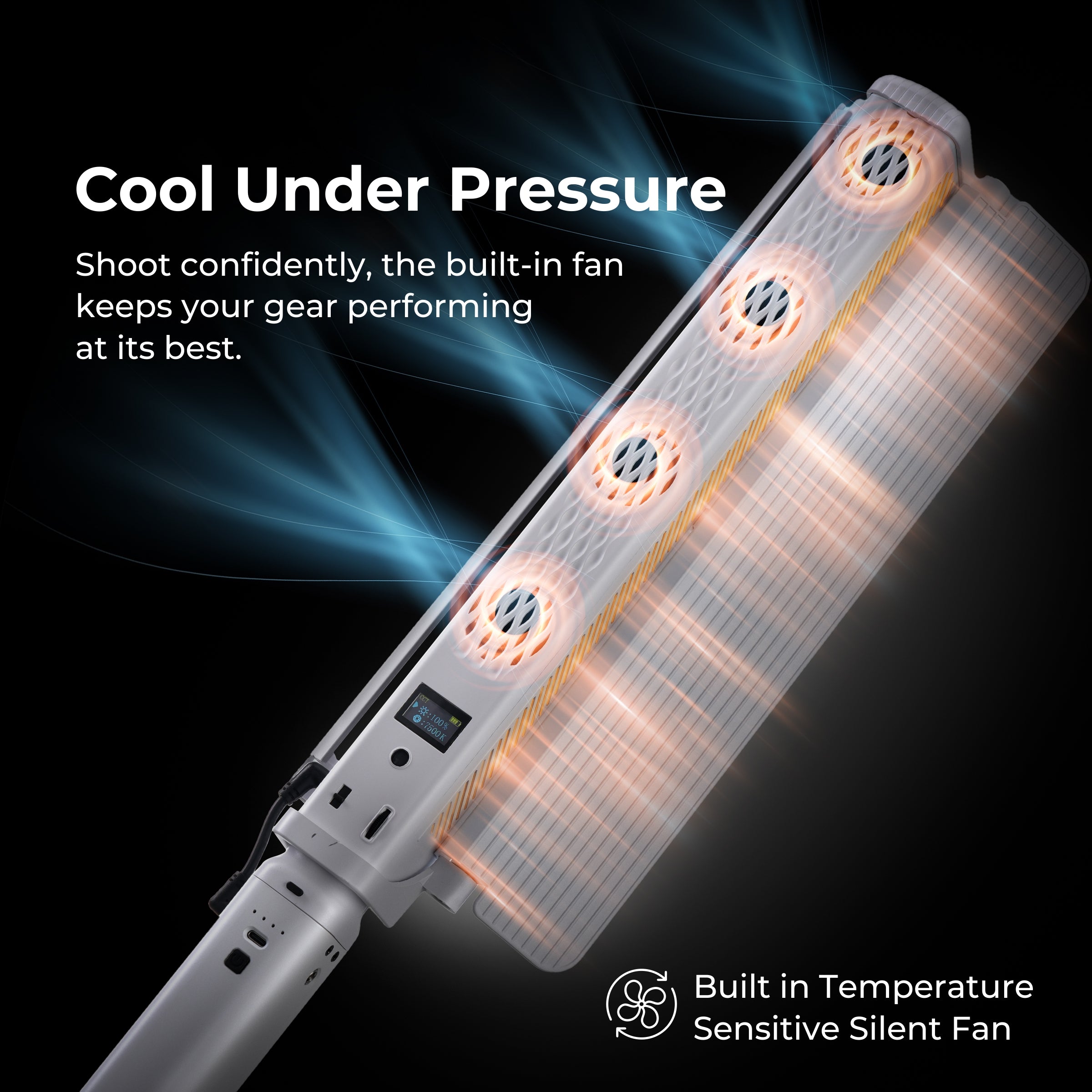 Digitek (DSL-1000 RGB) Stick Light Portable Handheld RGB LED Light Wand 100W DSL-1000 RGB