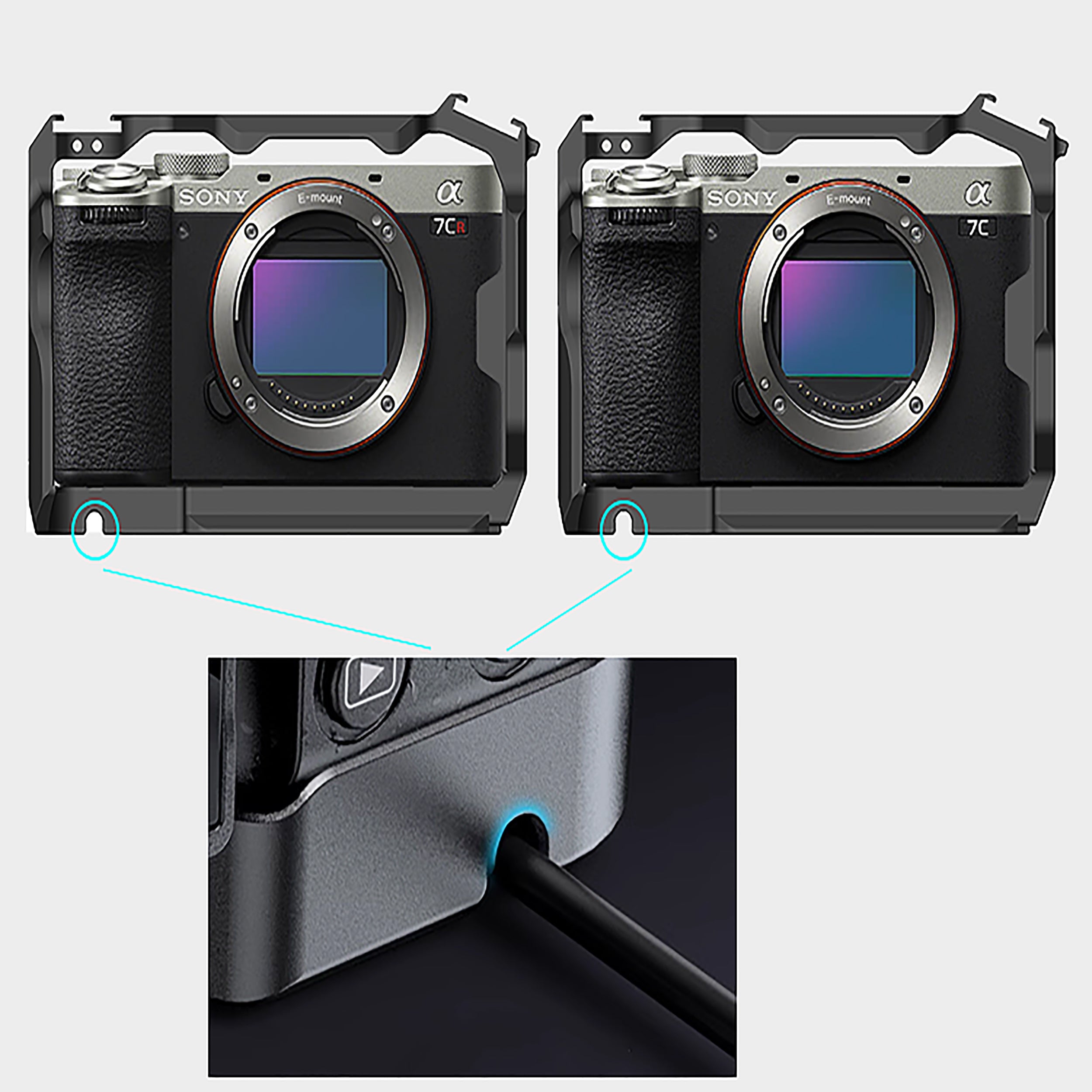 Digitek Camera Cage Kit for Sony A7CII / A7CR