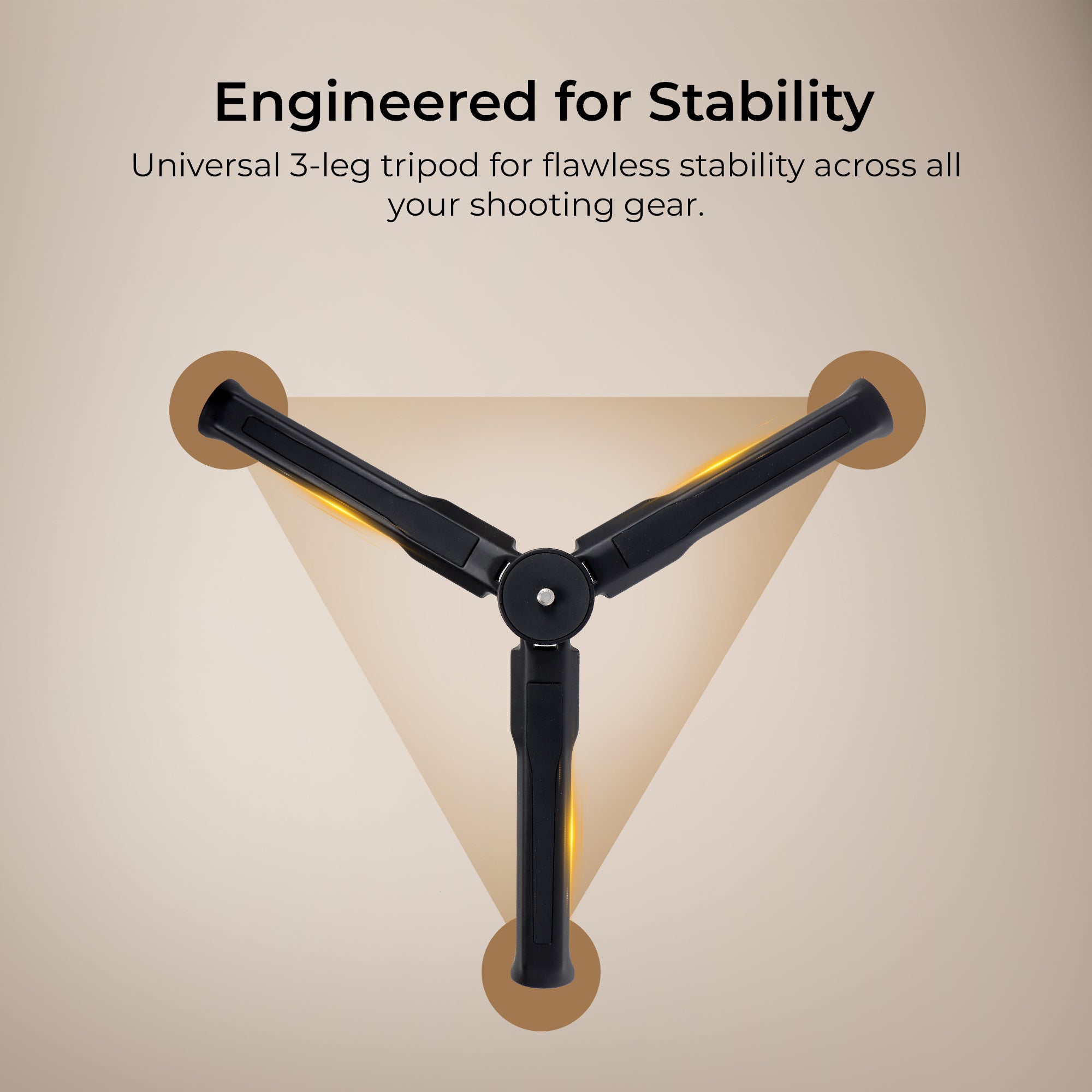 Digitek 3-LEG Gimbal Stand – Stable Support for Your Camera Gear (DGT-001)