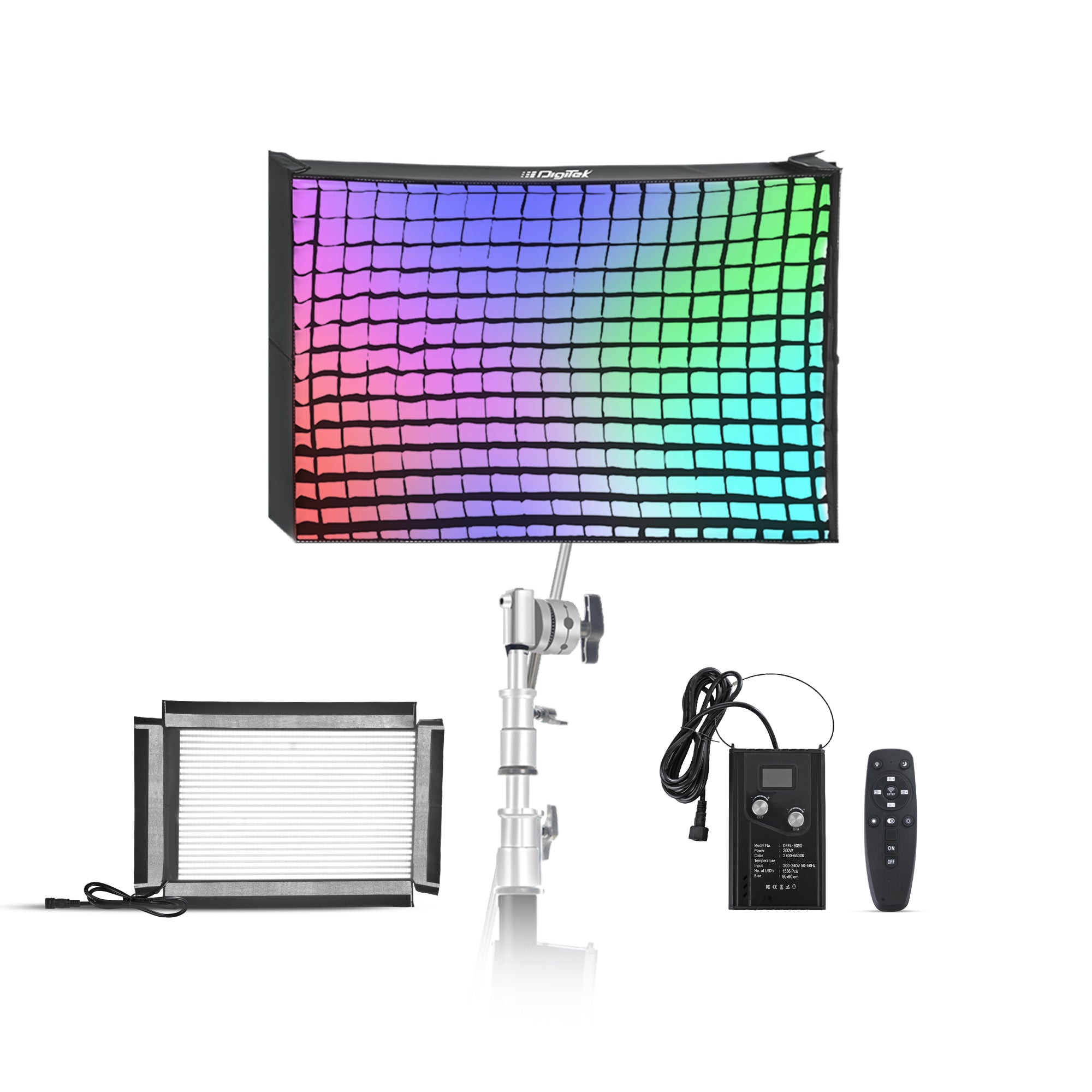 Digitek (DFFL 6090 RGB) Flexible Fabric LED Video Light