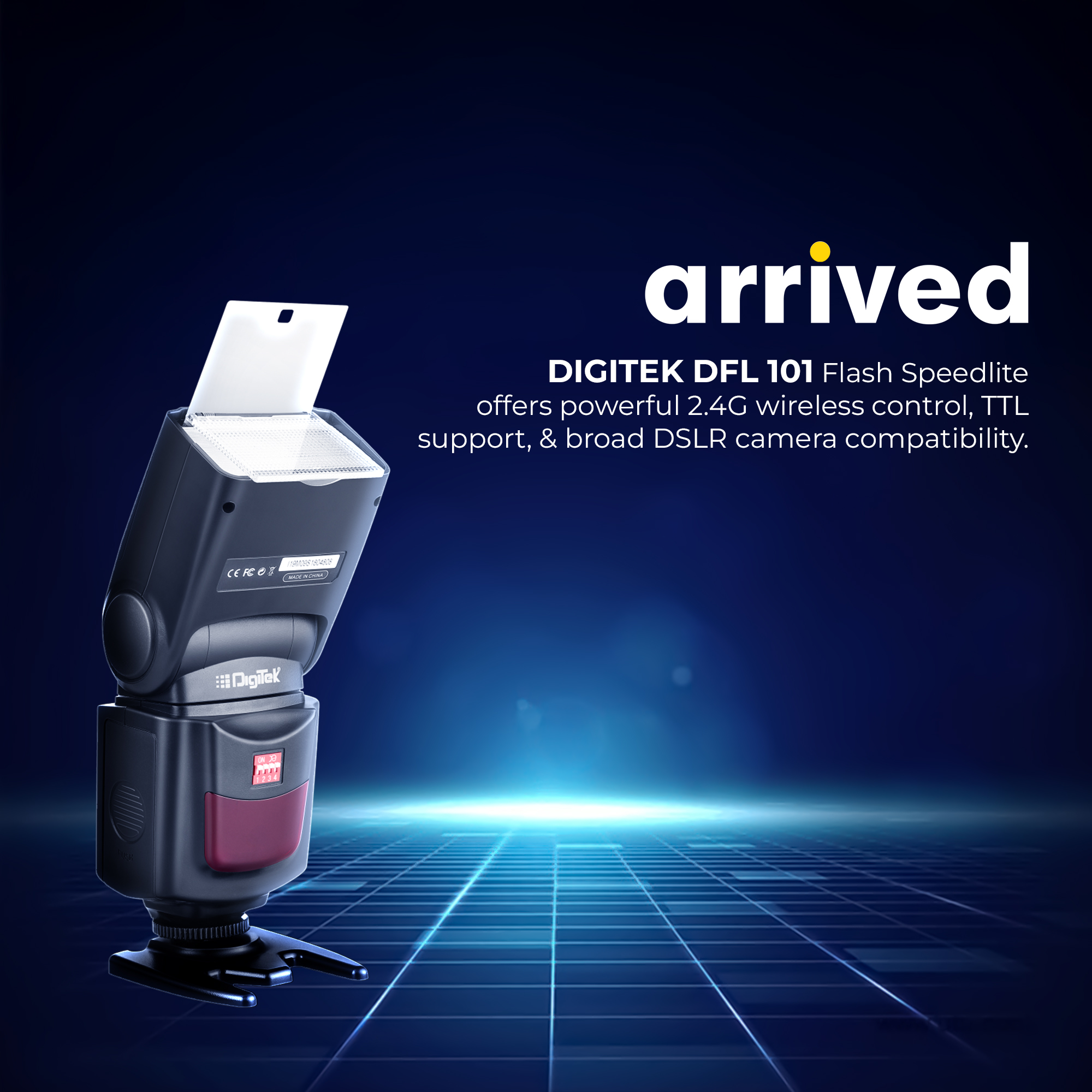 Digitek (DFL-101) Electronic Flash Speedlite