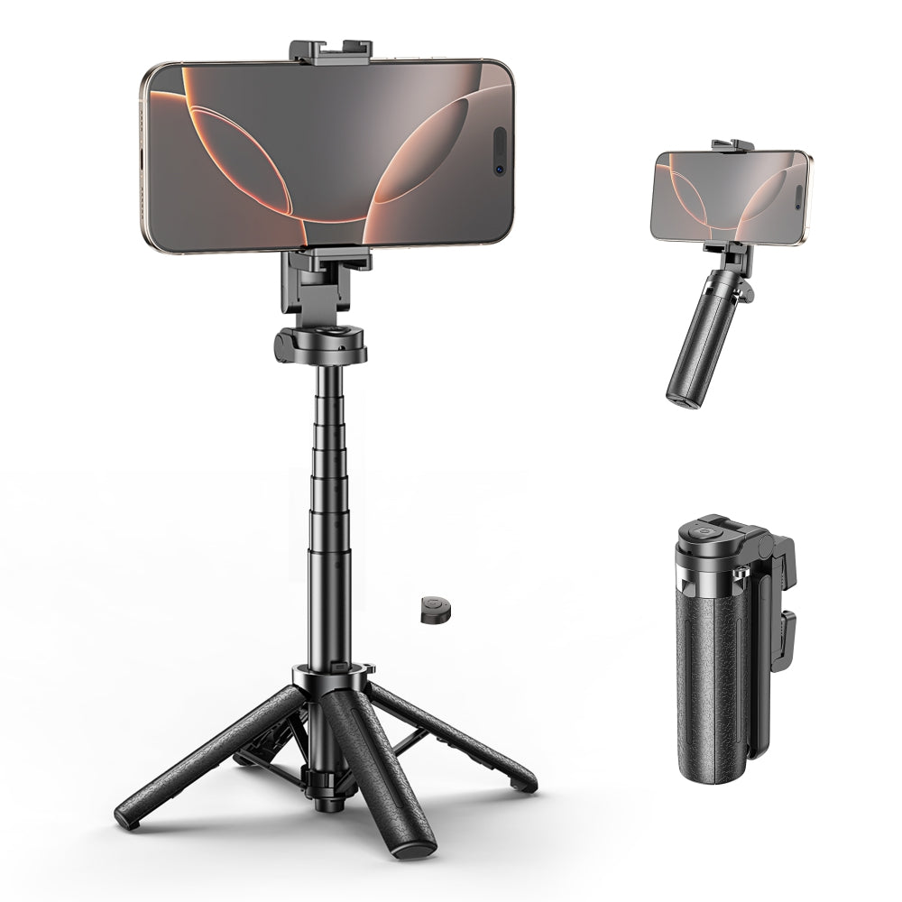 DIGITEK TRIPOD DTR 460 SS, EXTENDABLE SELFIE STICK TRIPOD WITH WIRELESS REMOTE