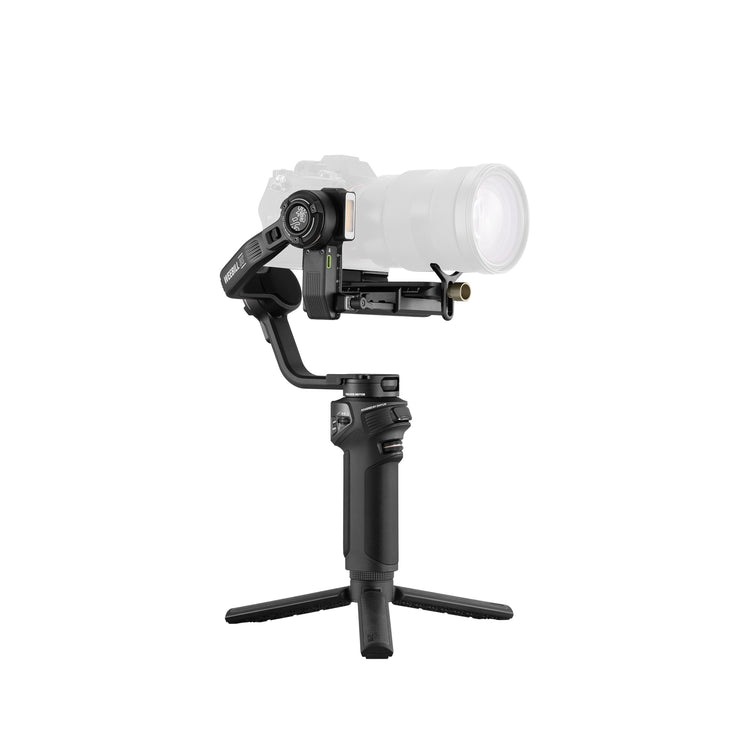 ZHIYUN Weebill 3S 3-Axis Gimbal Stabilizer for DSLR and Mirrorless Camera Compatible with Sony Nikon Canon Panasonic Lumix Extendable Sling Grip Integrated Fill Light Pd Fast Charge-Multicolor