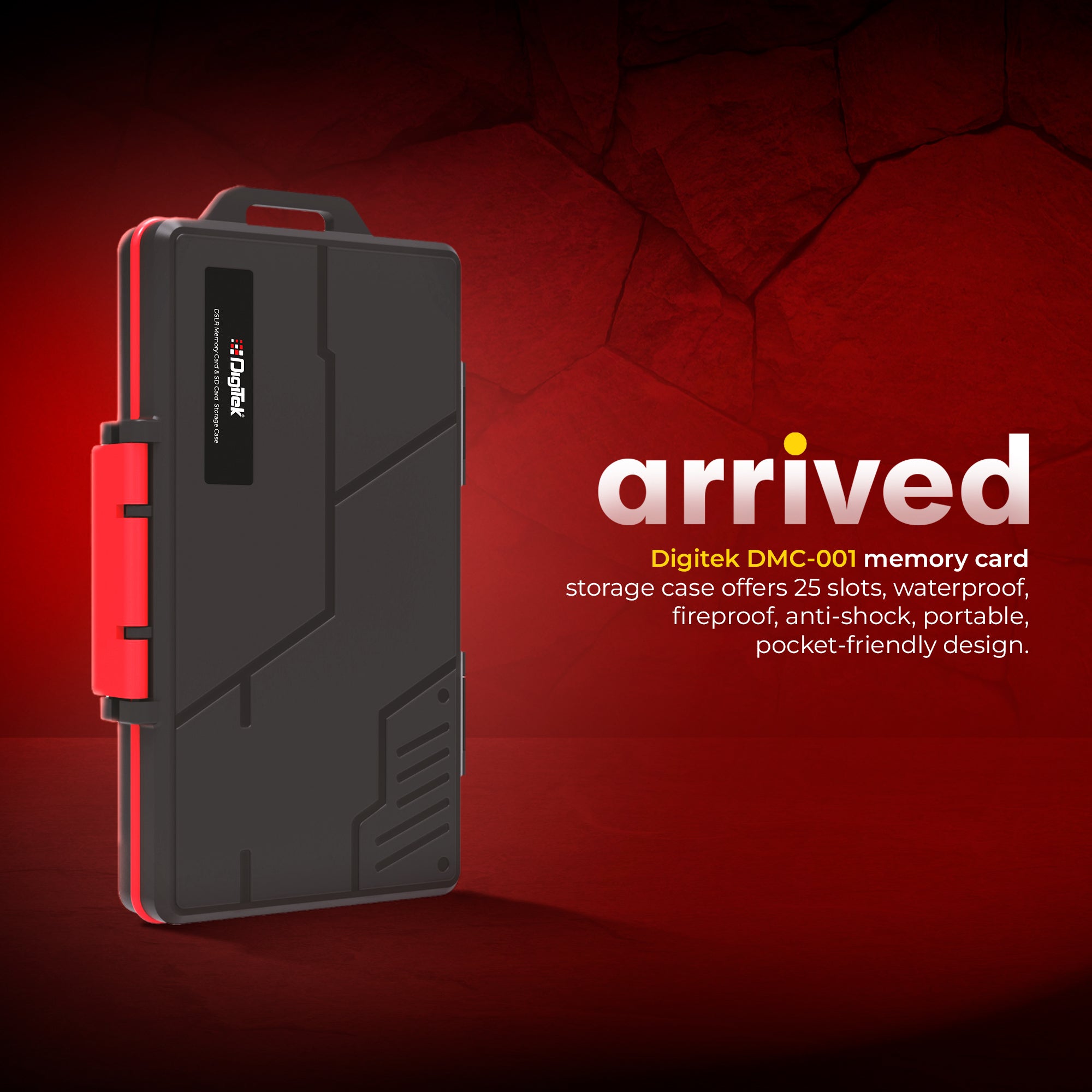 Digitek (DCH 025) All-in-One Memory Card & SD Card Storage Case