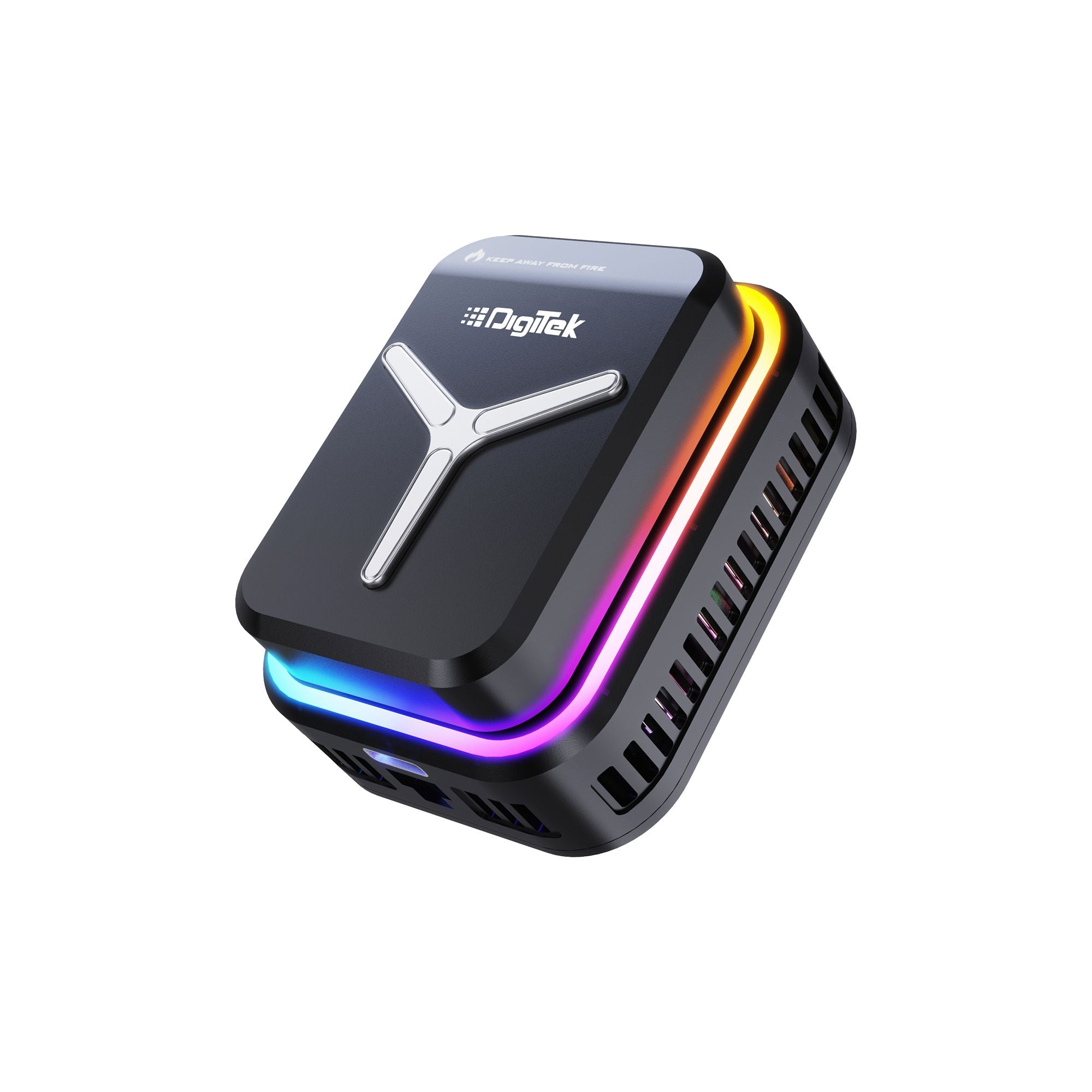 Digitek (DCF 001) Magnetic Absorption Smartphone Cooling Fan with Battery