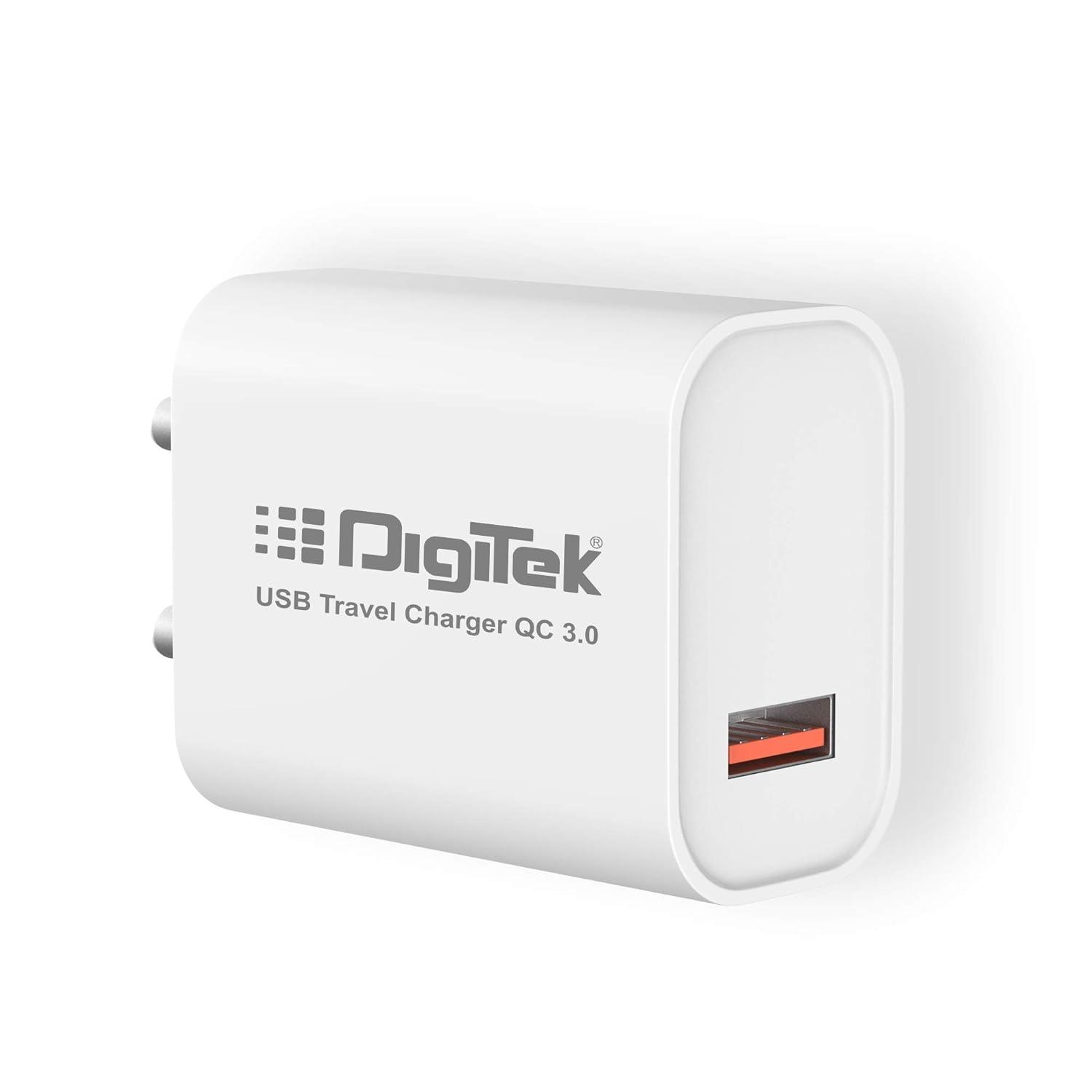 Digitek (DMQC-030) Smart Fast USB Travel Charger QC 3.0 DMQC-030 - Digitek