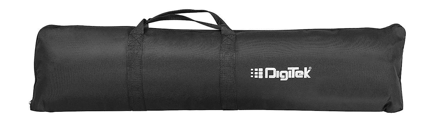 Digitek (DTR-510VD PRO PLUS, 70 Inch) Professional Video Aluminium Tripod with Multipurpose Head for Low Level Shooting, Panning for All DSLR Camera, Maximum Height 5.10 Feet, Load Capacity 15kgs (DTR-510VD PRO PLUS, 70 Inch) - Digitek