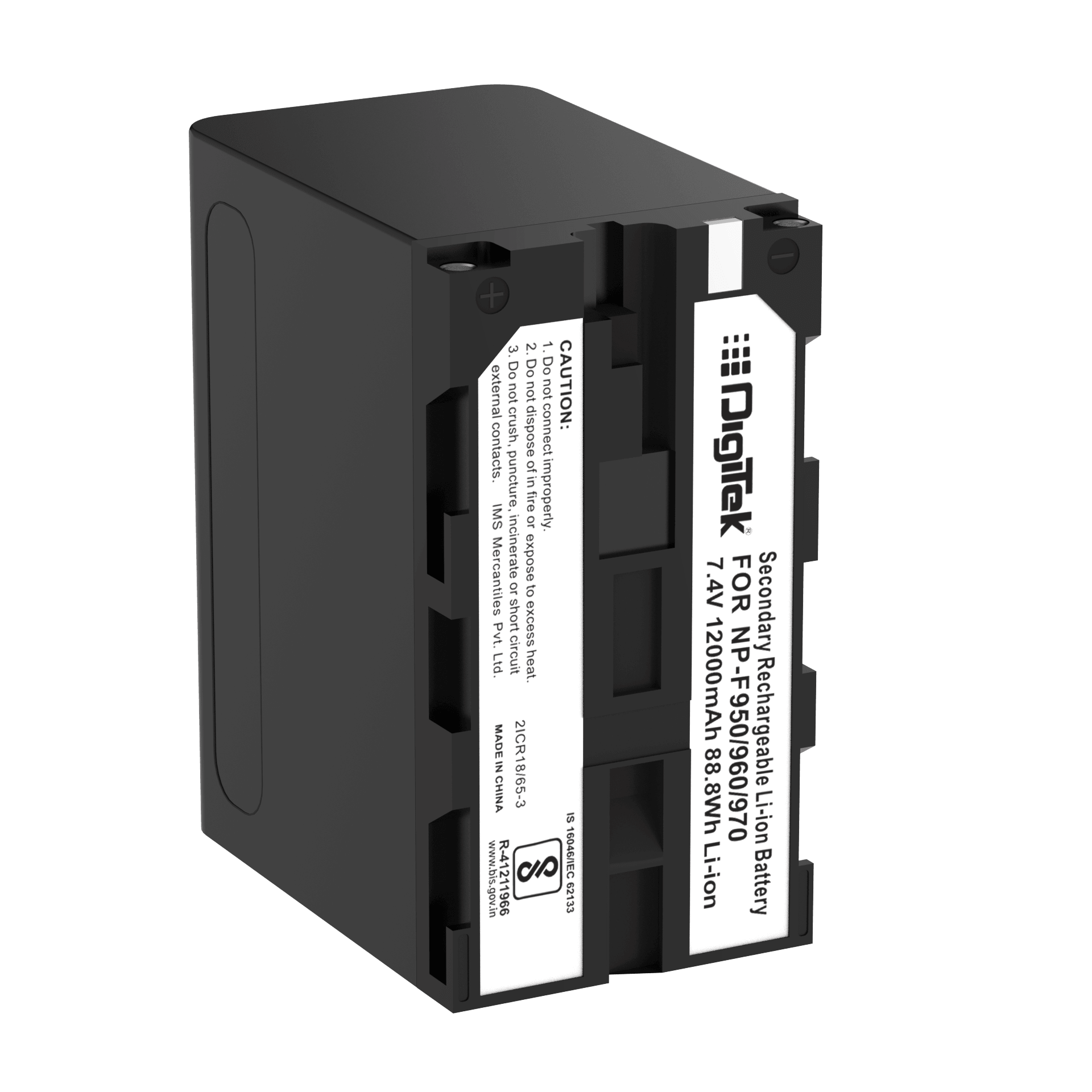 Digitek (F 960-970 MU) Lithium-ion Rechargeable Battery for Sony DSLR Camera - Digitek