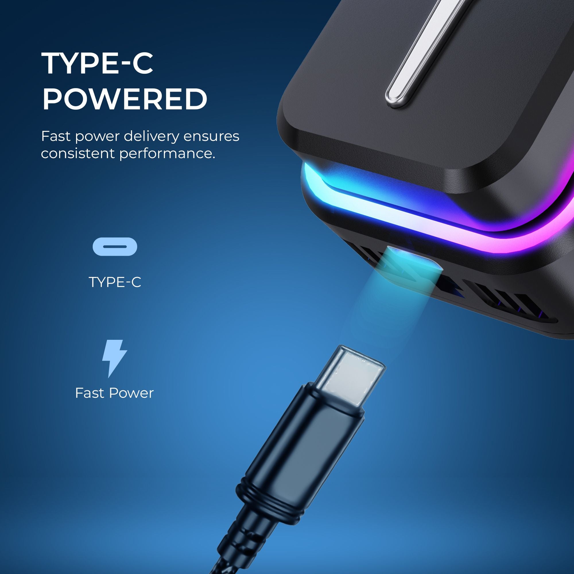 Digitek (DCF 001) Magnetic Absorption Smartphone Cooling Fan with Battery