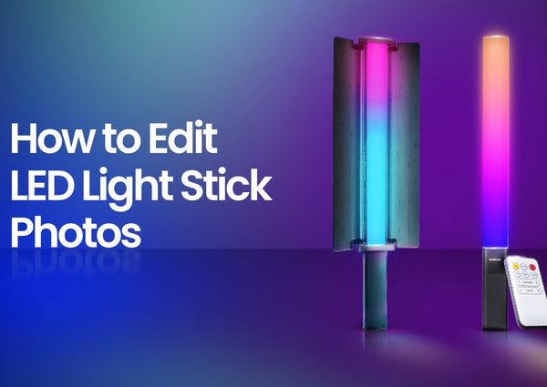 How to edit LED Light Stick photos