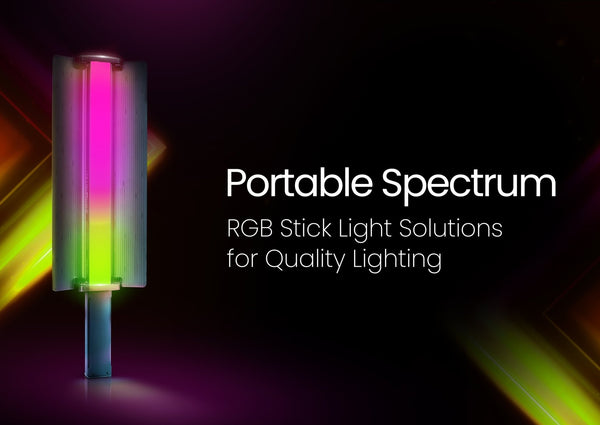 Portable Spectrum: RGB Stick Light Solutions for Quality Lighting