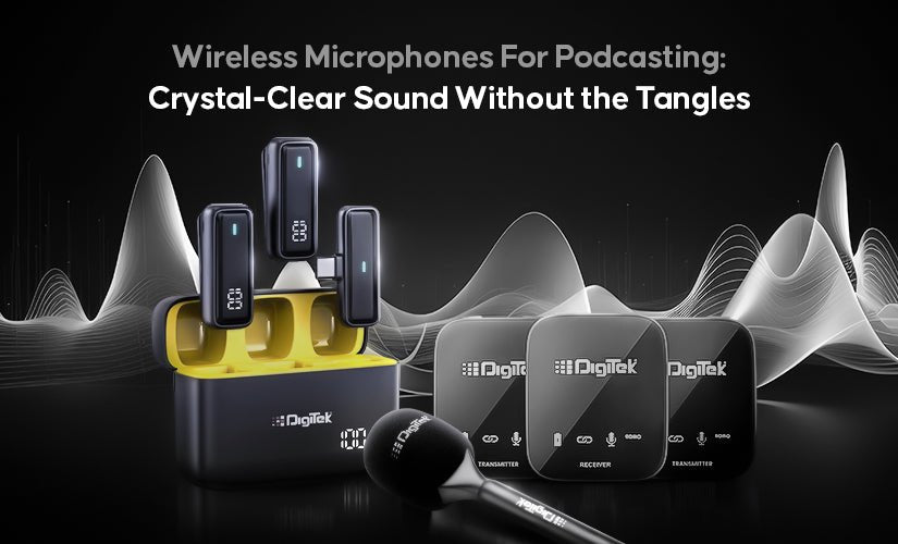 Wireless Microphones for Podcasting: Crystal-Clear Sound Without the Tangles