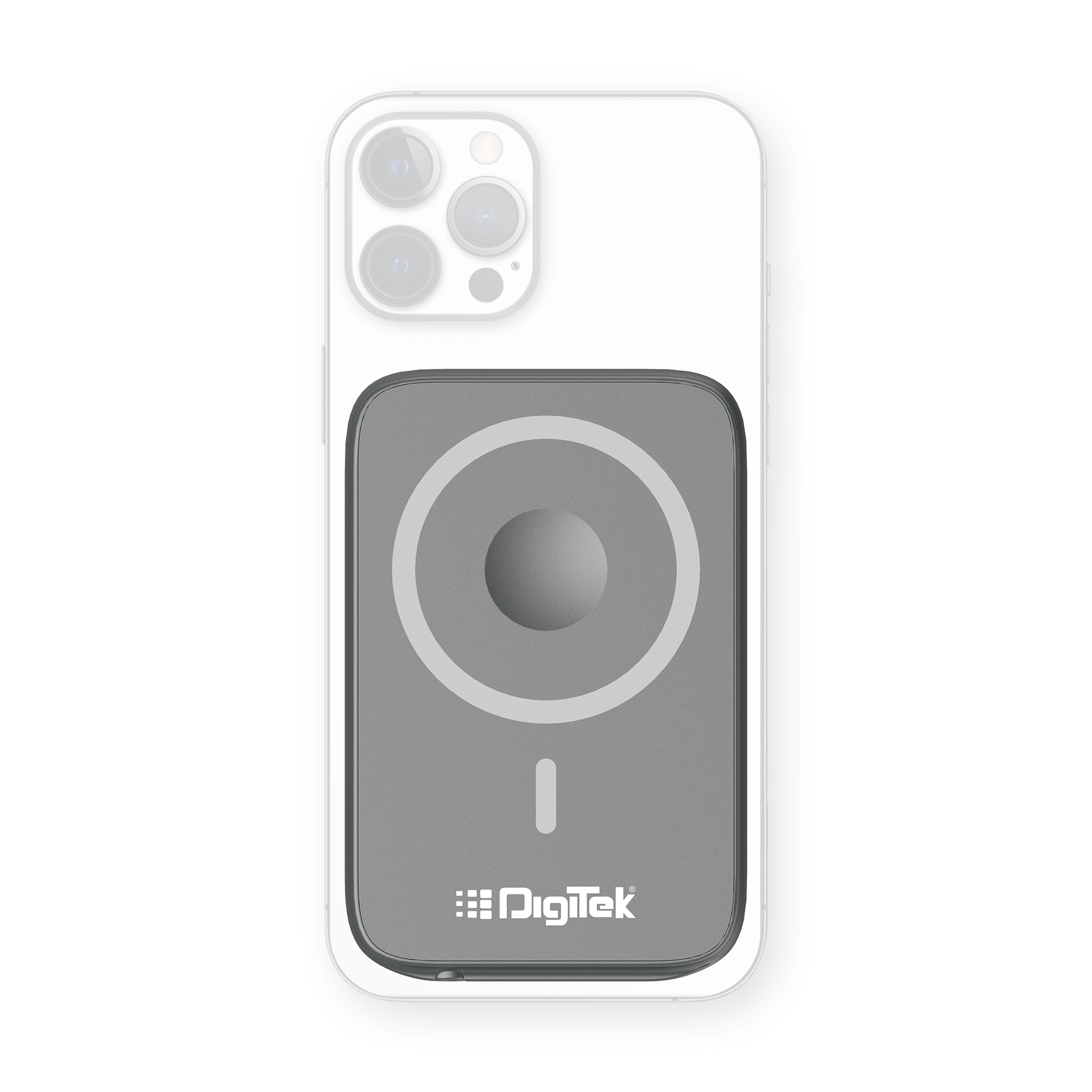 Digitek (DPB-10000 MS) 3-in-1 Super Fast MagSafe Power Bank for iPhone, AirPods & iWatch