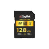 Digitek V30 Ultra HD 128GB UHS-I SD Card – 200MB/s Read, 180MB/s Write, Gold Series, 4K Ready