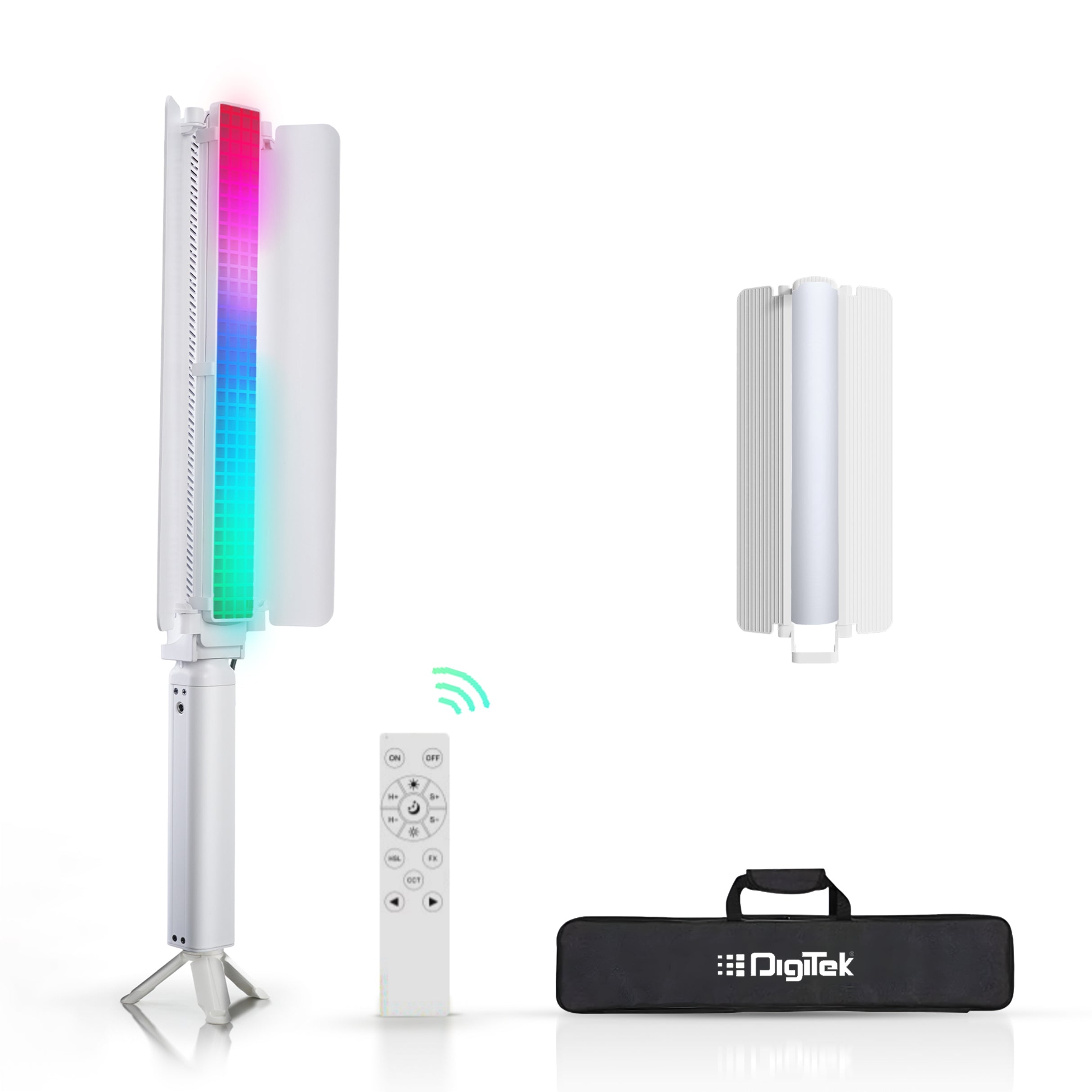 Digitek (DSL-1000 RGB) Stick Light Portable Handheld RGB LED Light Wand 100W DSL-1000 RGB