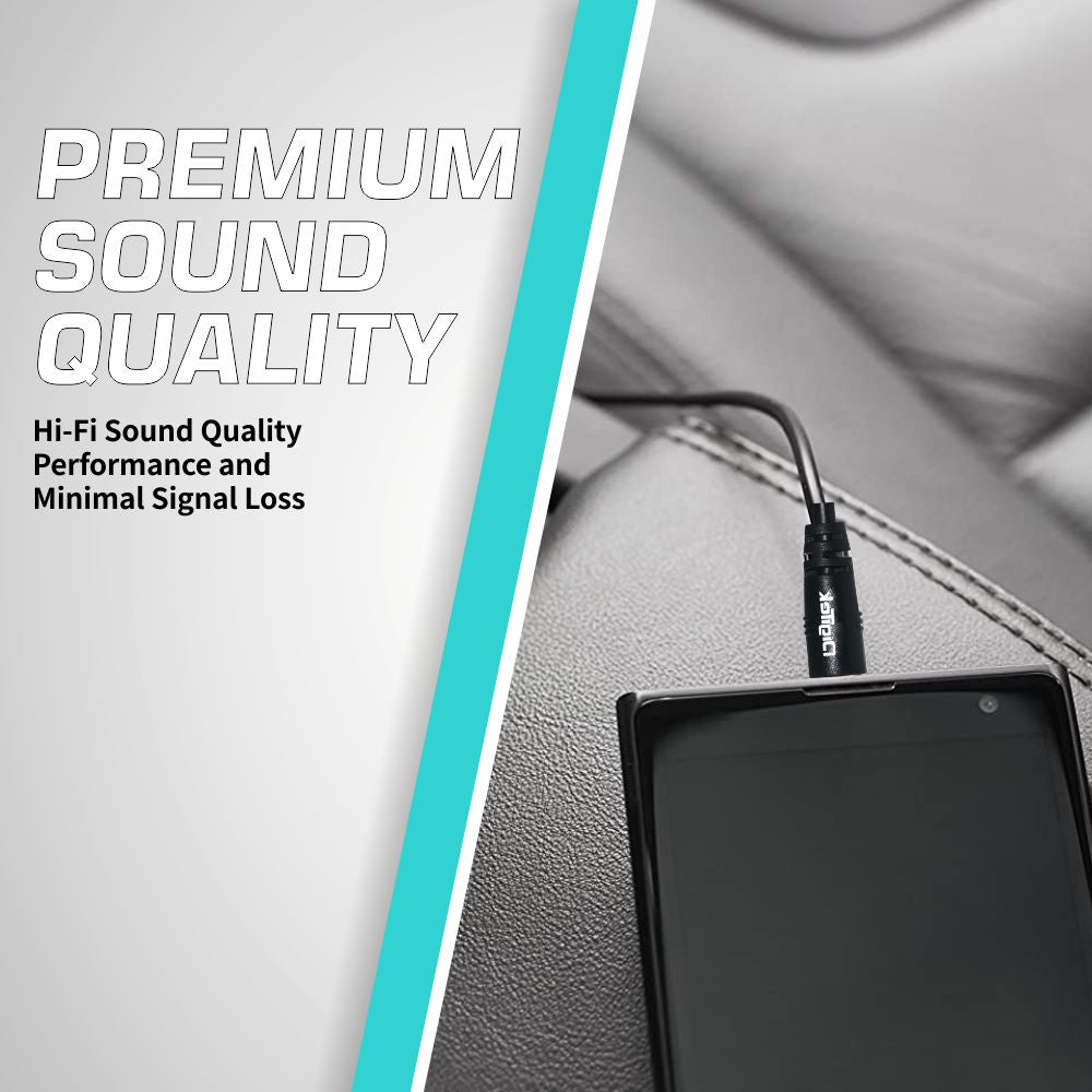 Digitek AUX Cable 1.5m DC 1.5M AUX for Smartphone (Colour May Vary)