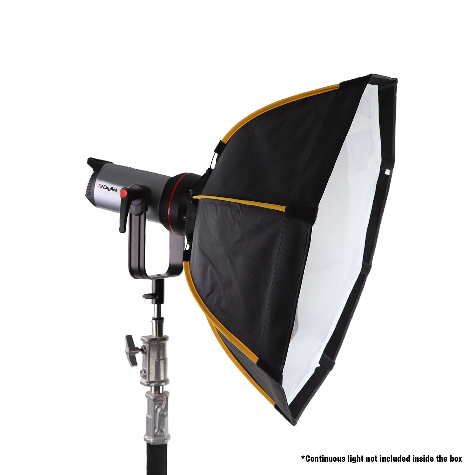 Digitek (DSB-65 Bowens) Octagon Soft Box with Bowens Mount Lightweight & Portable Soft Box Comes with Diffuser Sheets | Carrying Case. DSB-65 Bowens