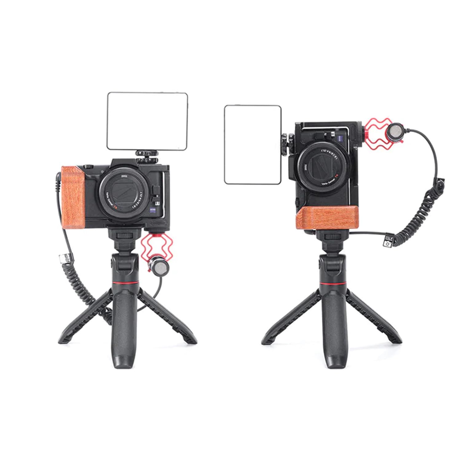 Digitek Cam Cage (S) ZV1 Aluminum Cage with Quick Tripod Mounting - Digitek