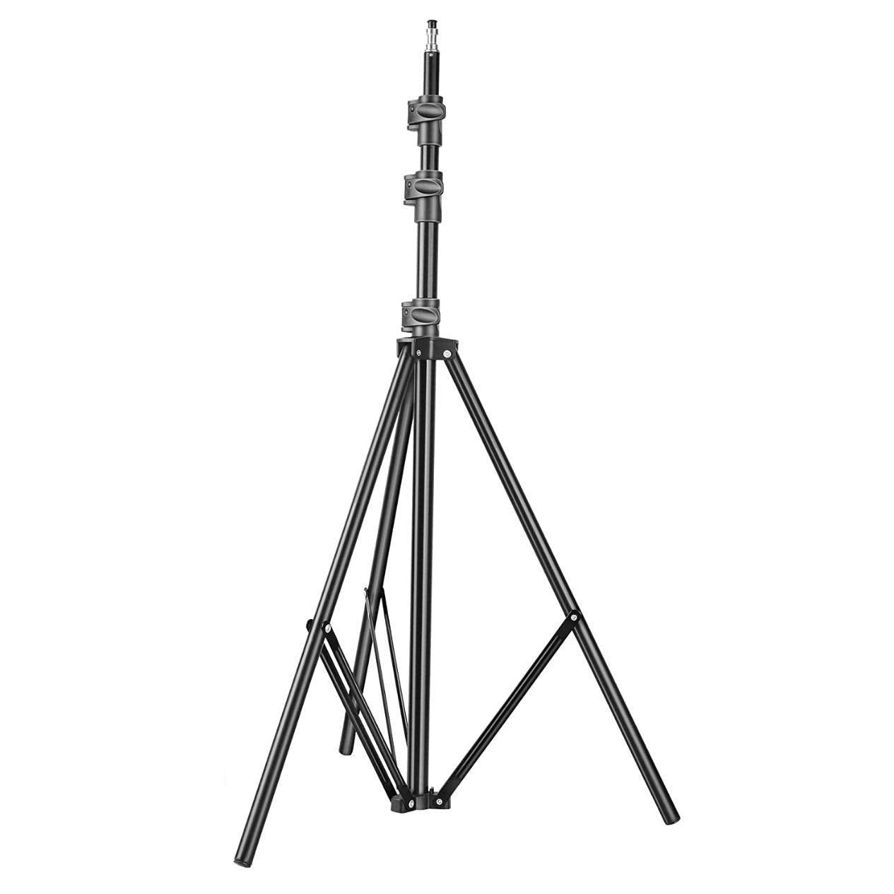 DIGITEK® (DLS-014FT) Lightweight & Portable Aluminum Alloy Light Stand for Ring Light, Reflector, Flash Units, Diffuser, Portrait, Softbox, Studio Lighting & More Ideal for Outdoor & Indoor Shoots