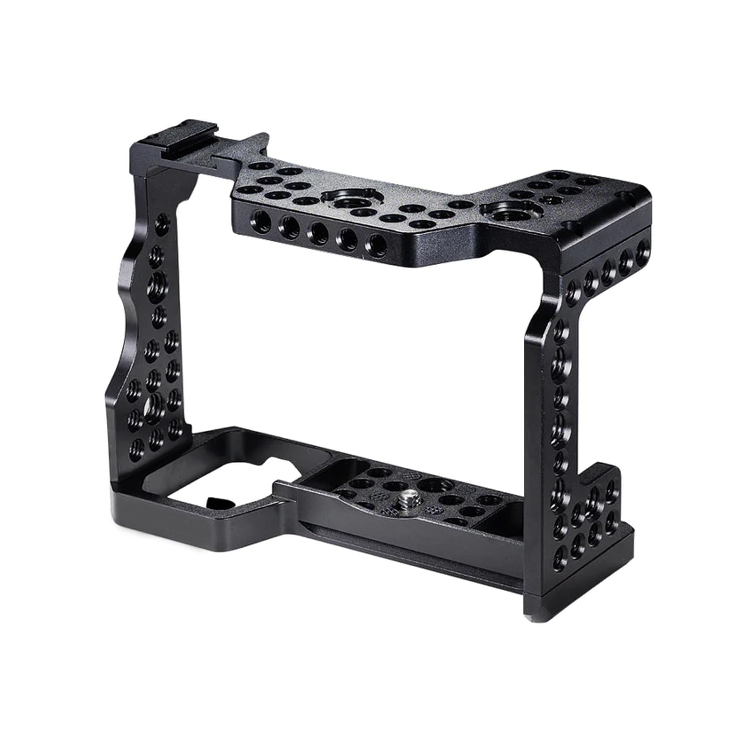 Digitek Camera Cage A7R2/R3/M3/M2/A9 Compatible with Sony A7R2 /A7R3 /A9 /A7M3 /A73 /A72 /A7M2 | Aluminum Form-Fitted Cage with HDMI Cable Clamp &amp; Quick Tripod Mounting - Digitek