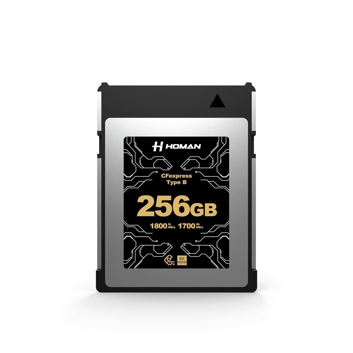 HOMAN CF Express Card Type-B 256GB fit for Any Environmental Temperature from -10 Degree to 70 Degree Celsius with 10 Year Warranty & Recovery - Digitek