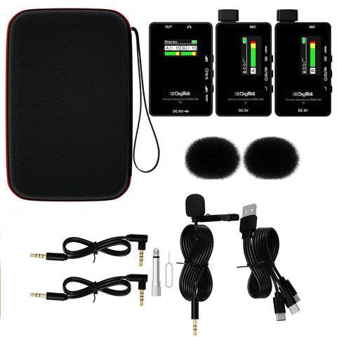 Digitek (DWM-104) Wireless Microphone System is a Wireless Microphone System with 2.4G. - Digitek