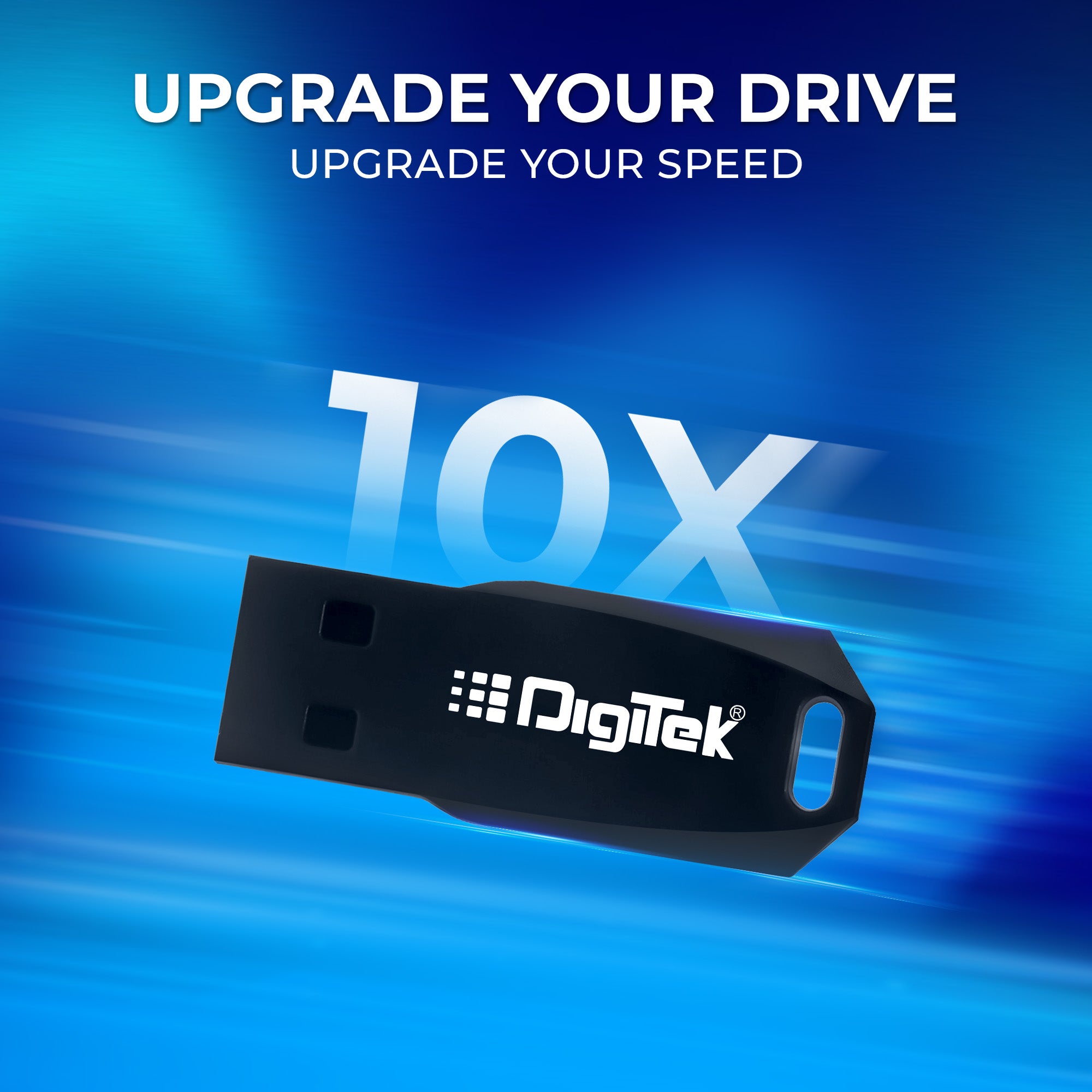 Digitek (Dud 3.2P 128GB) High-Speed USB 3.2 Pen Drive, Plug & Play, X-Ray & Magnetic Resistant, Durable Plastic Body – Compatible with Windows & Mac OS