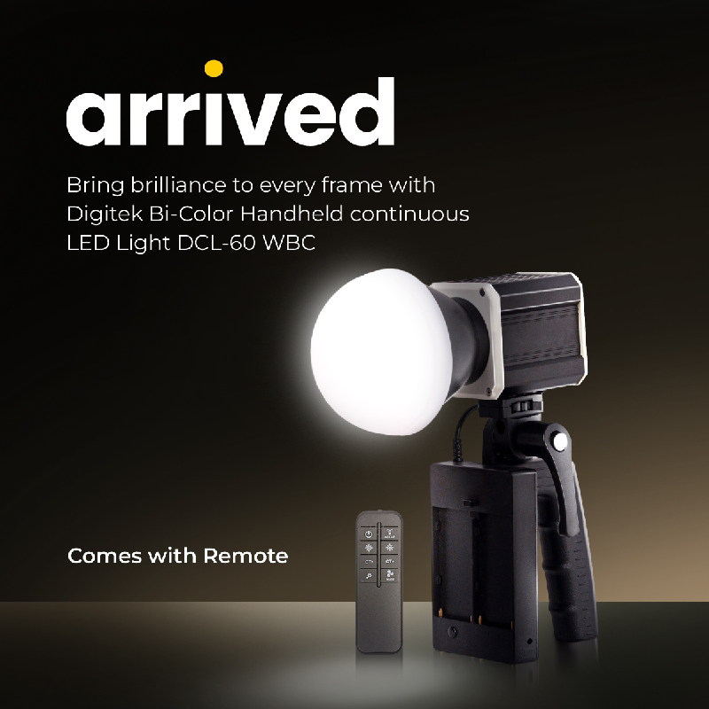 Digitek (DCL-60 WBC) Bi-Color Handheld contionuous Led Light DCL-60 WBC - Digitek