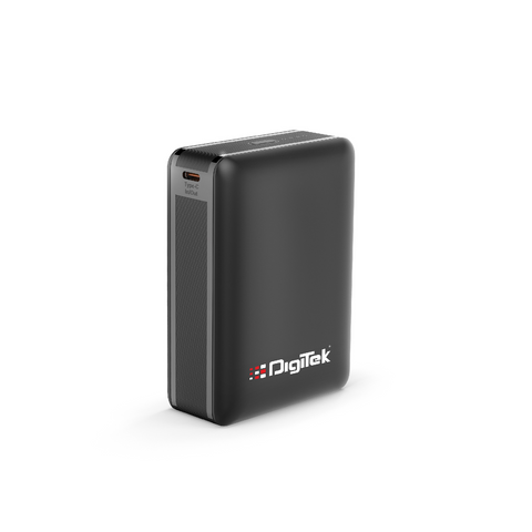 Digitek (DPB-20000 PD QC) High Capacity Superfast Power Bank with 22.5 Watt PD / QC charging with Type C Port (20000 mAh) with Black