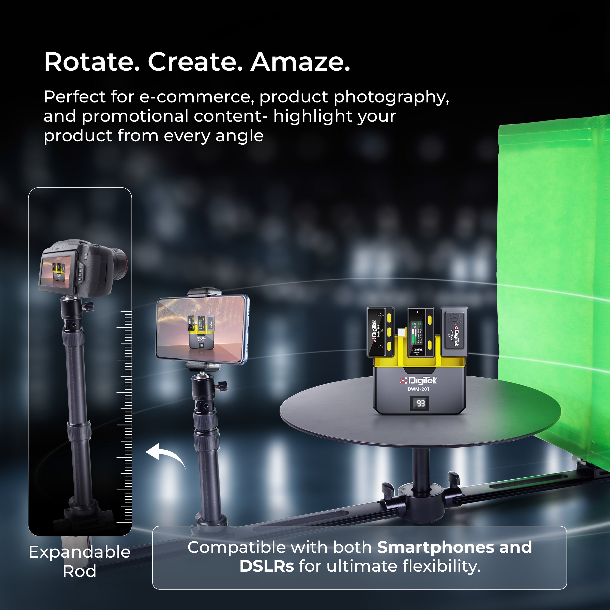 Digitek (DRP 001) Rotating Plate for Shoot DRP 001