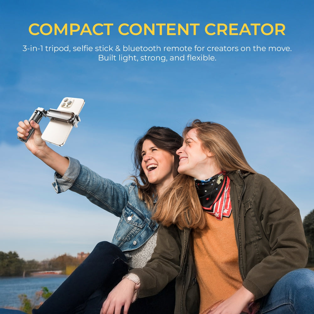 DIGITEK TRIPOD DTR 460 SS, EXTENDABLE SELFIE STICK TRIPOD WITH WIRELESS REMOTE