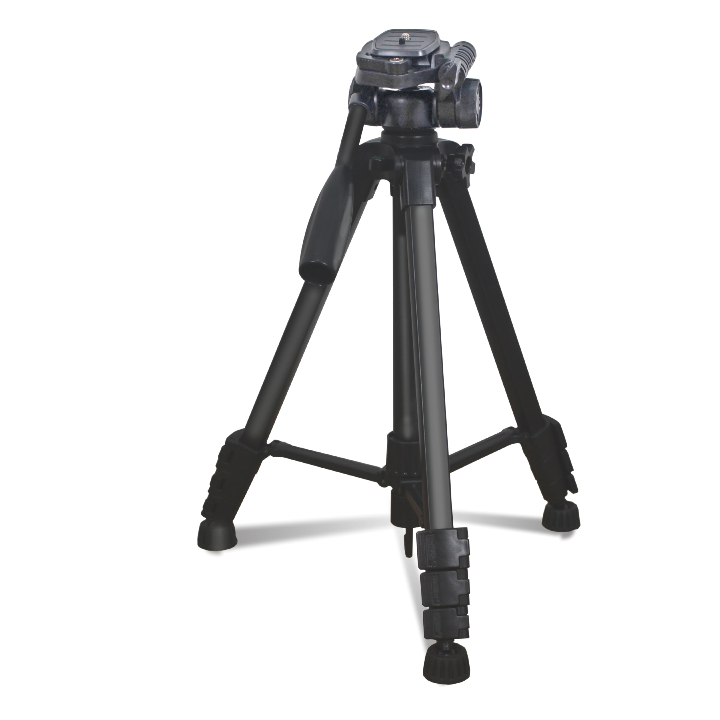 Digitek DTR 555 LT (60 Inch) Lightweight DV Tripod (Maximum Load up to 4 kg), 1520 mm Tall for Digital SLR & Video Cameras - Digitek