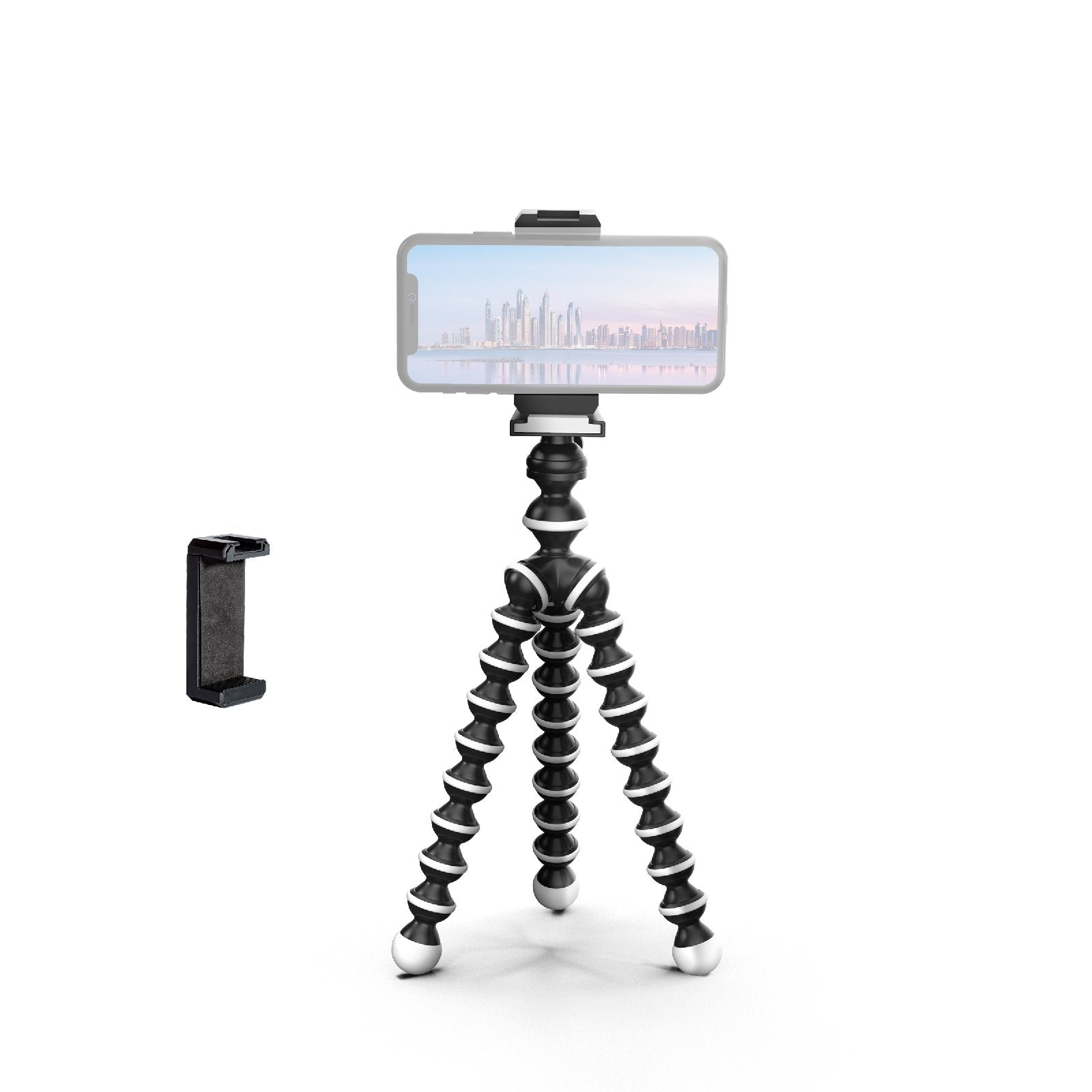 Digitek (DTR 250 GT) Gorilla/Mini Tripod 24 CM (9.5 Inch) Tripod for Mobile Phone with Phone Mount Flexible Gorilla Stand for Mobile & Action Camera - Digitek