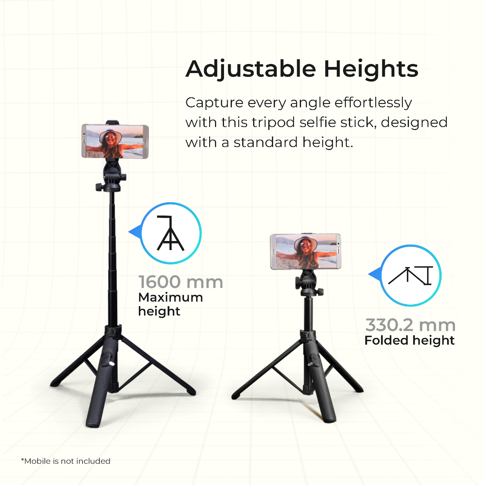 Digitek (DTR-525 SS) Portable Tripod Selfie Stick with Wireless Remote & amp; 3 Legs Tripod Base Click to open expanded view Digitek DTR-525 SS Portable Tripod Selfie Stick with Wireless Remmote & 3 Legs Tripod Base - Digitek