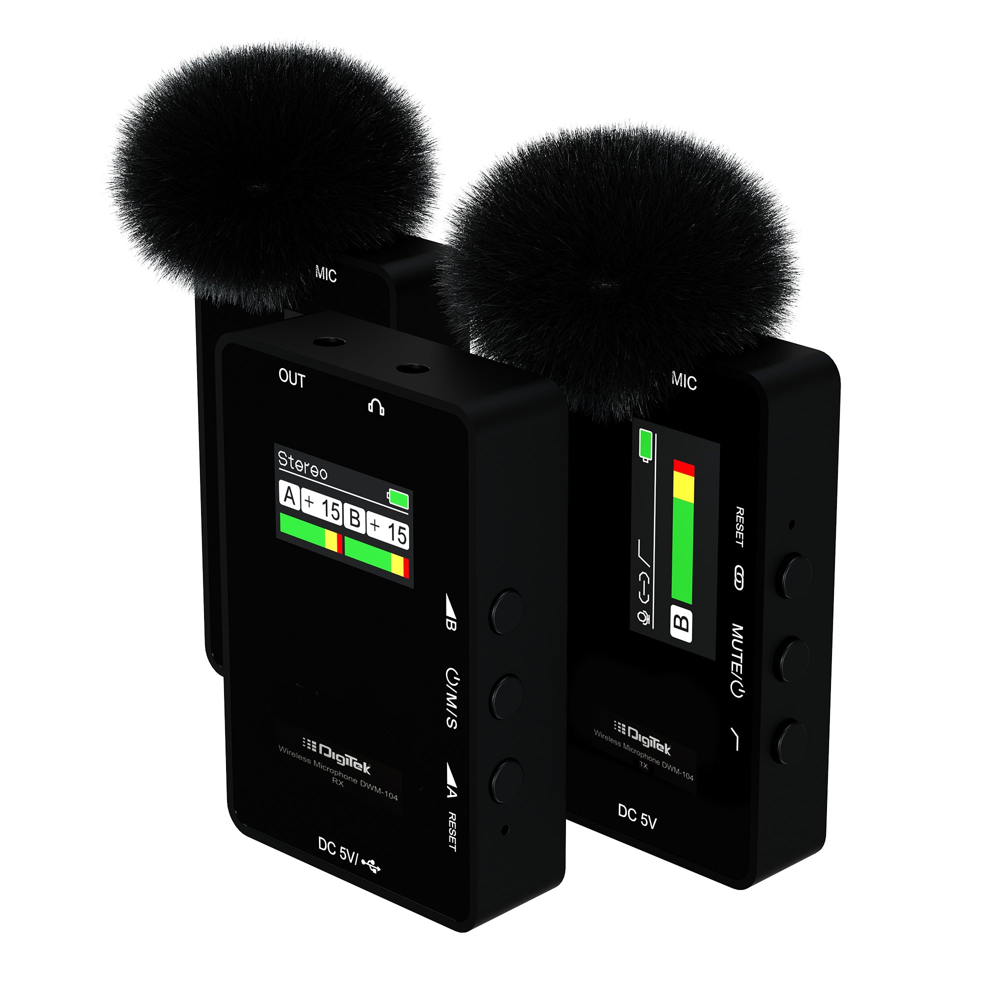 Digitek (DWM-104) Wireless Microphone System is a Wireless Microphone System with 2.4G. - Digitek