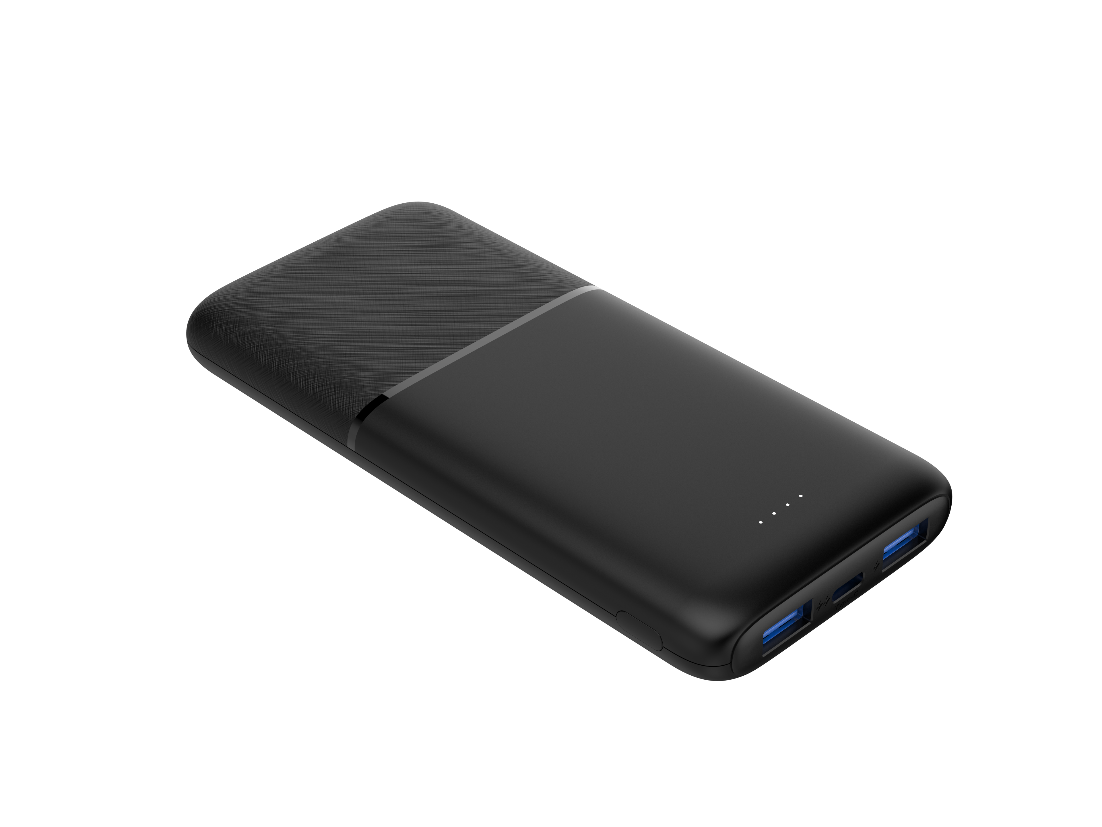 Digitek (DPB-10000 PD QC) High Capacity Superfast Power Bank with 22.5 Watt PD/QC charging with Type C Port (10000 mAh) With Black Color