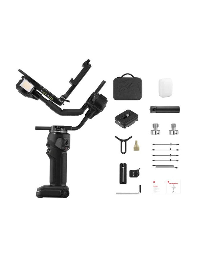 CRANE 4 Gimbal Stabilizer for DSLR Camera R Cinema Cameras Camcorder for Sony Canon Panasonic Nikon Camera, Blackmagic 6K 4K