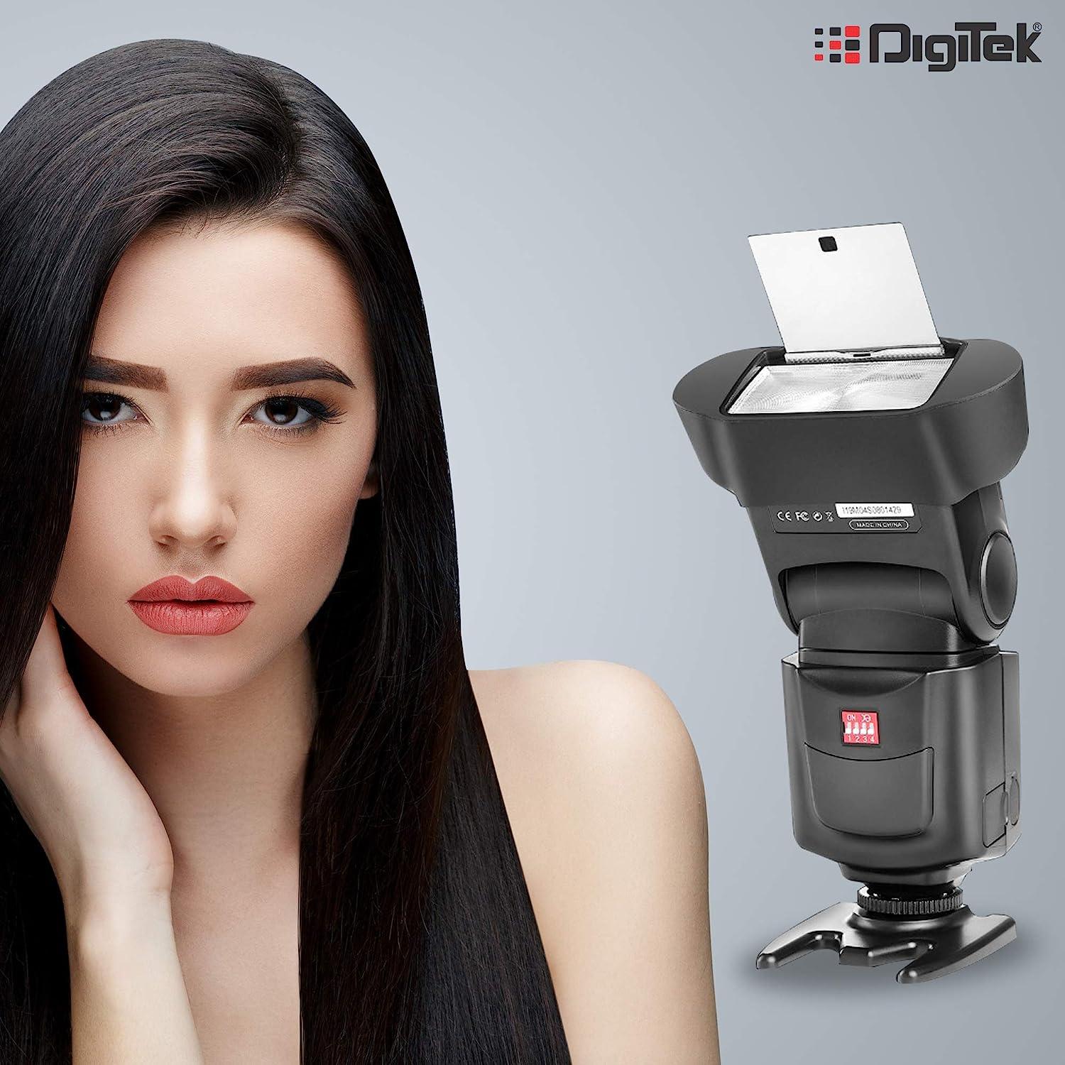 Digitek (DFBG-001) Professional Flash Bot Grip with Magnet | for Speedlight Flash Modifier - Digitek