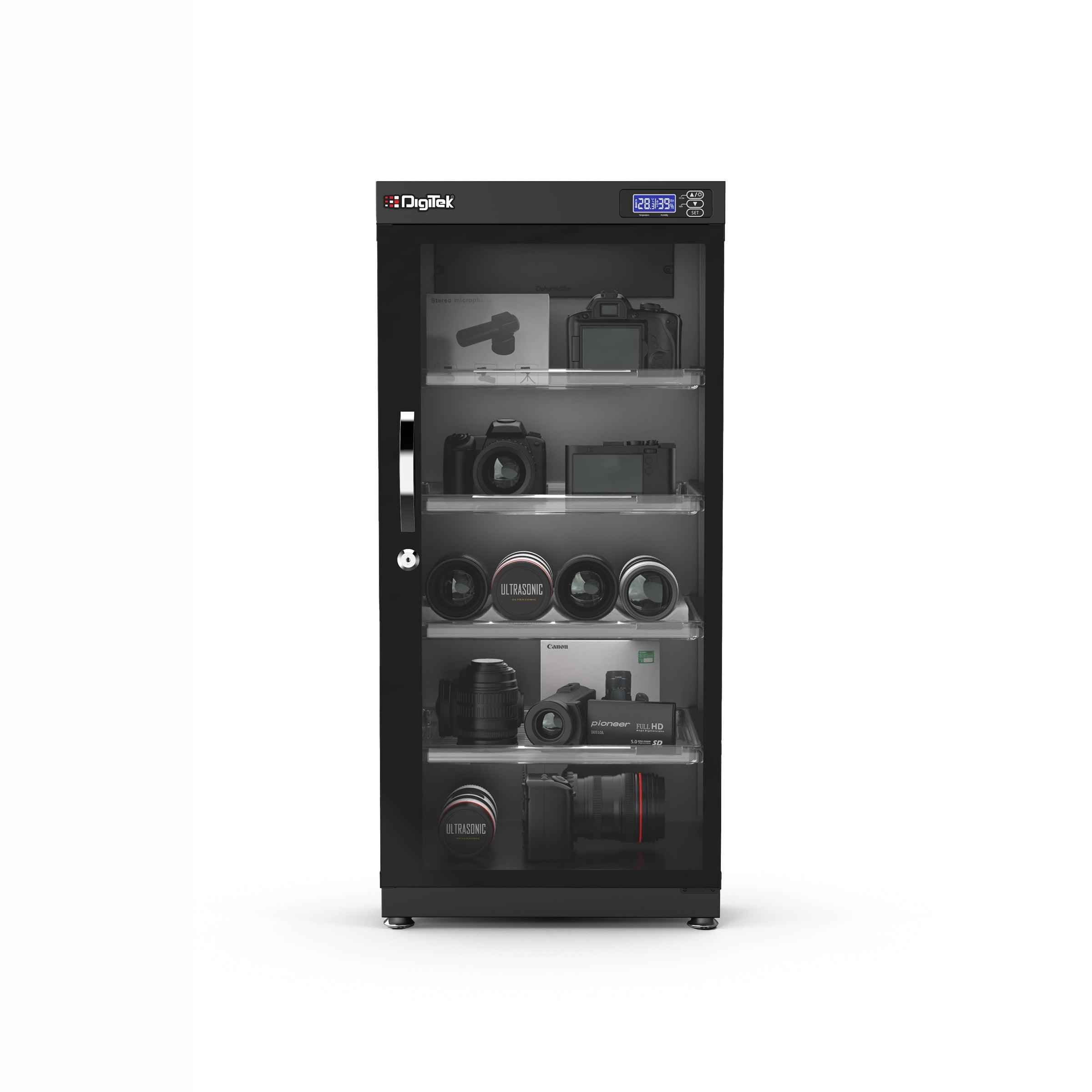 Digitek DS 130S 125 Liters Capacity Digital Display Dry Cabinet with Humidity Controller - Digitek